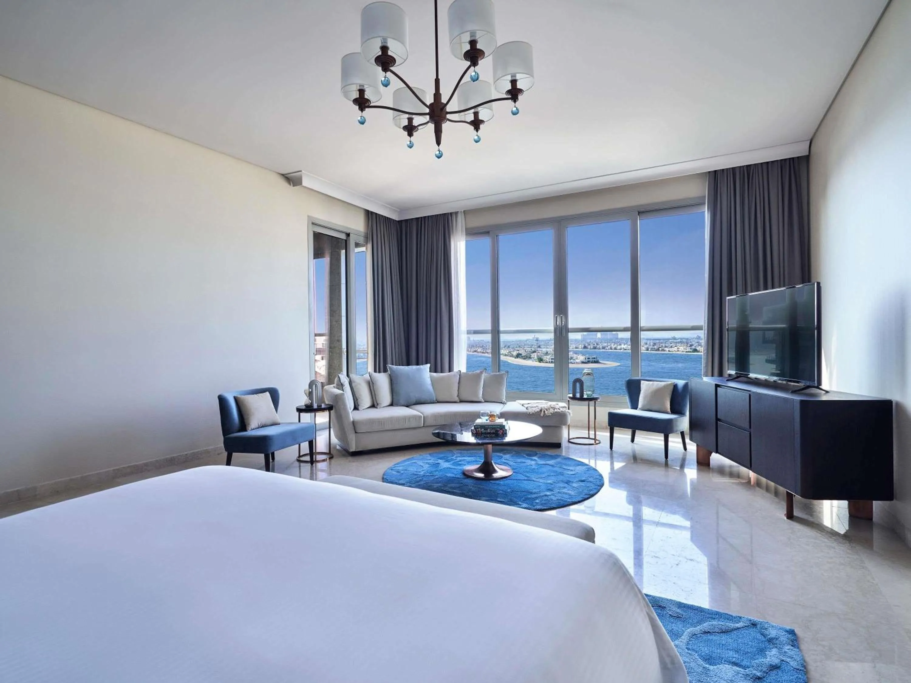 Bedroom, Bed in Rixos The Palm Hotel & Suites - Ultra All Inclusive