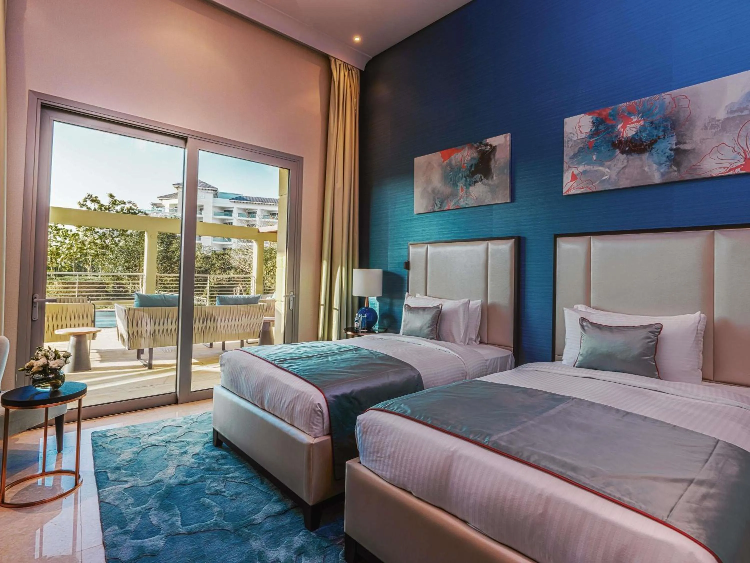 Bedroom, Bed in Rixos The Palm Hotel & Suites - Ultra All Inclusive