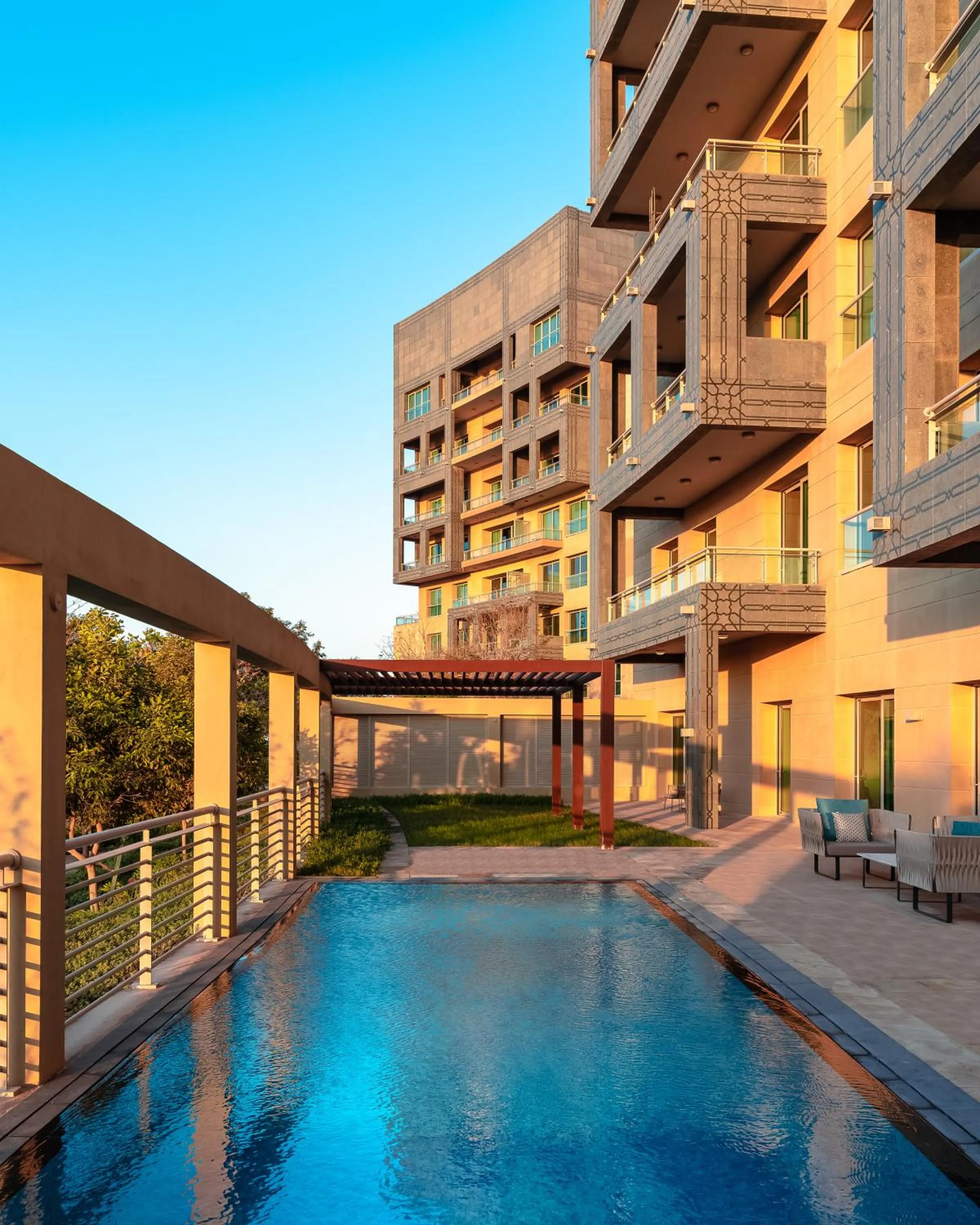 Swimming pool in Rixos The Palm Hotel & Suites - Ultra All Inclusive