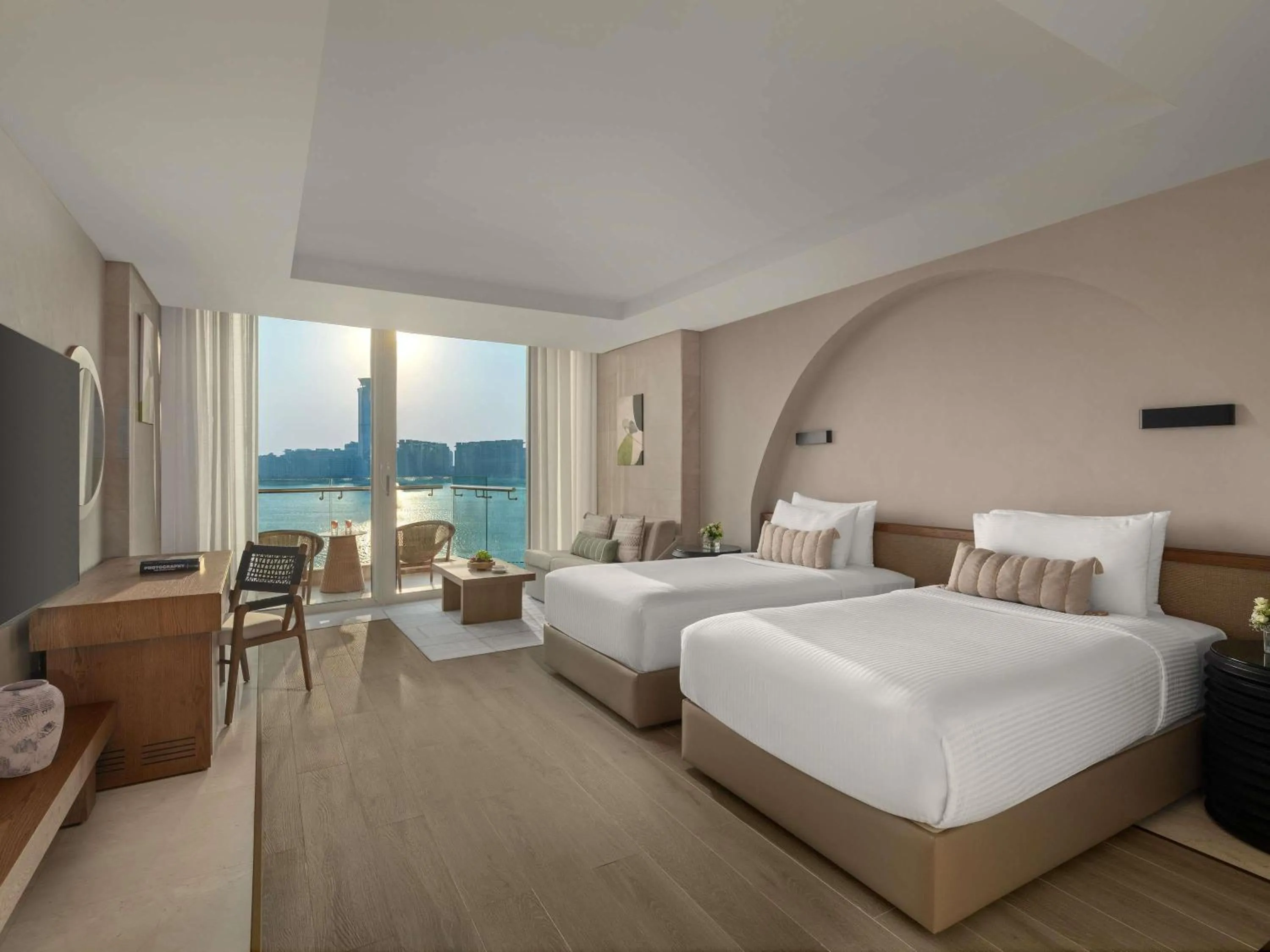 Bedroom, Bed in Rixos The Palm Hotel & Suites - Ultra All Inclusive