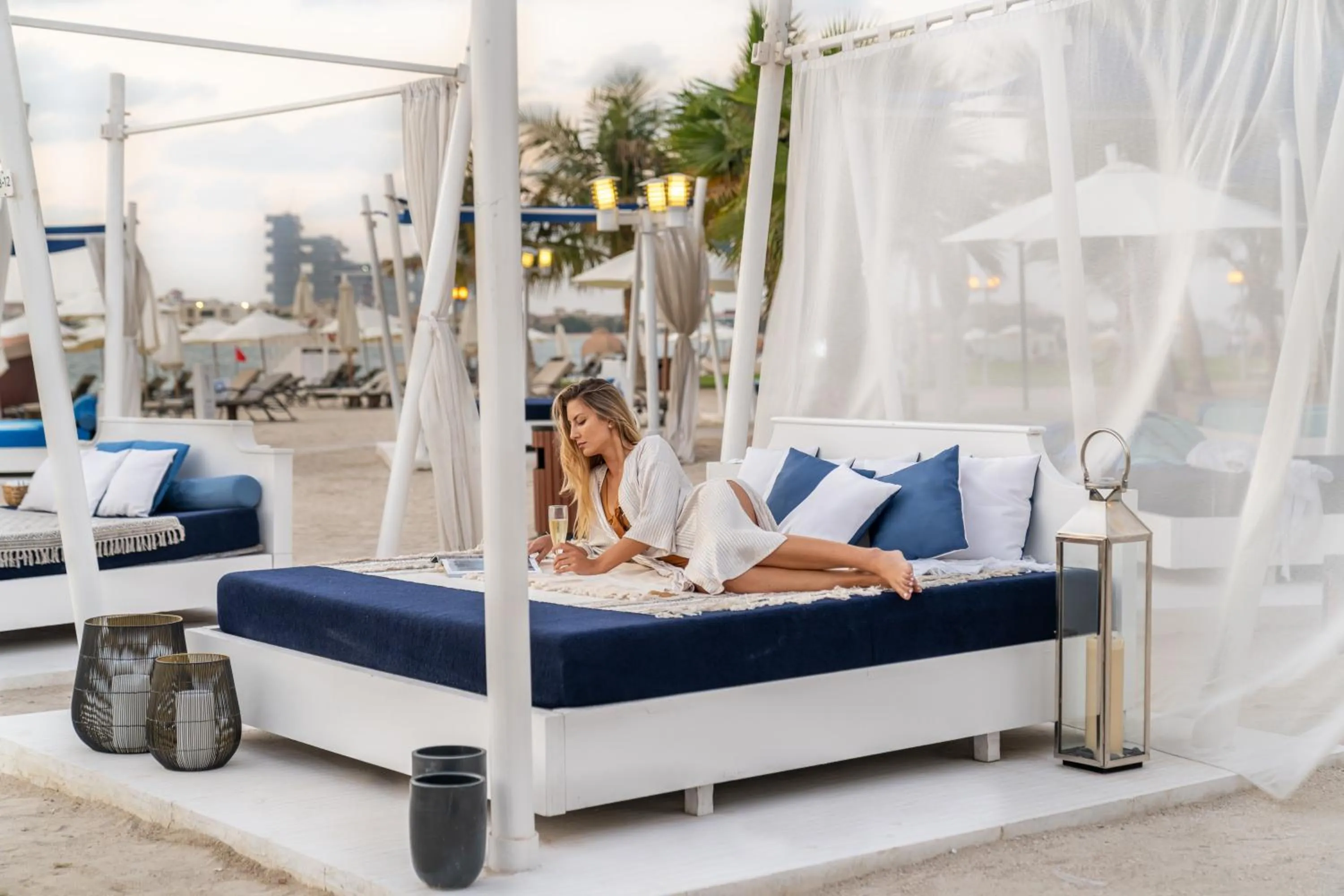 Beach in Rixos The Palm Hotel & Suites - Ultra All Inclusive