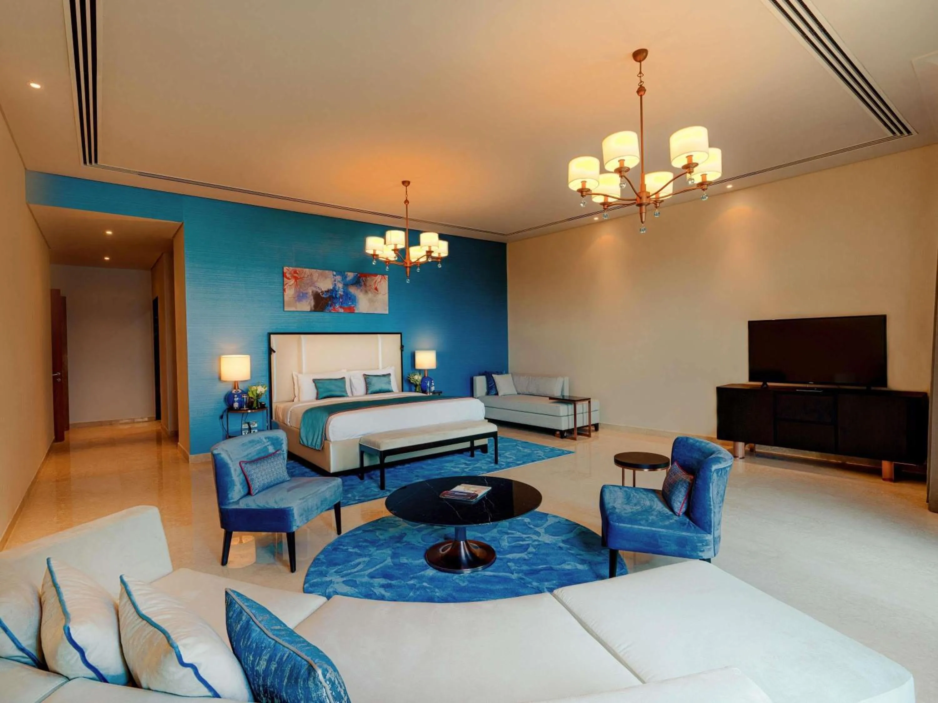 Bedroom, Bed in Rixos The Palm Hotel & Suites - Ultra All Inclusive