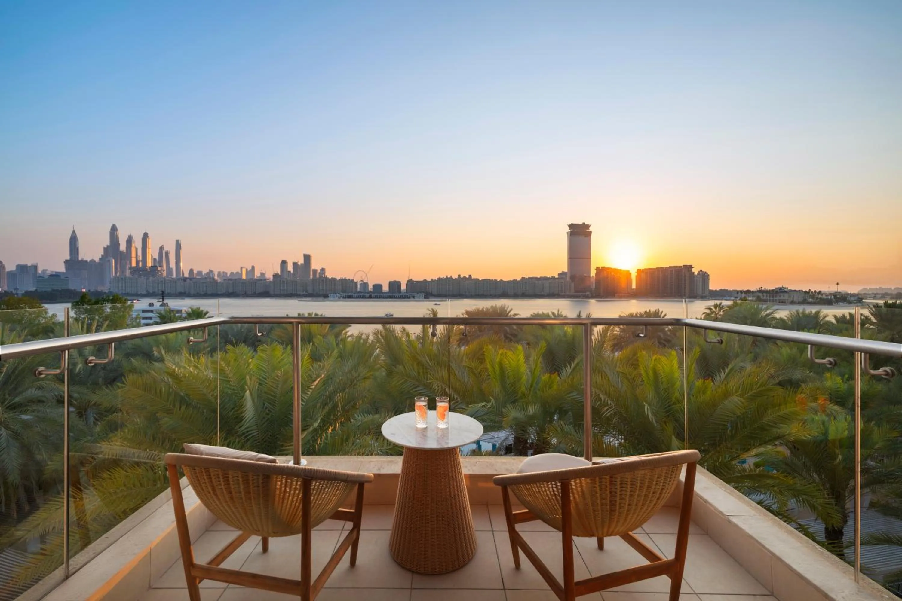 Balcony/Terrace in Rixos The Palm Hotel & Suites - Ultra All Inclusive