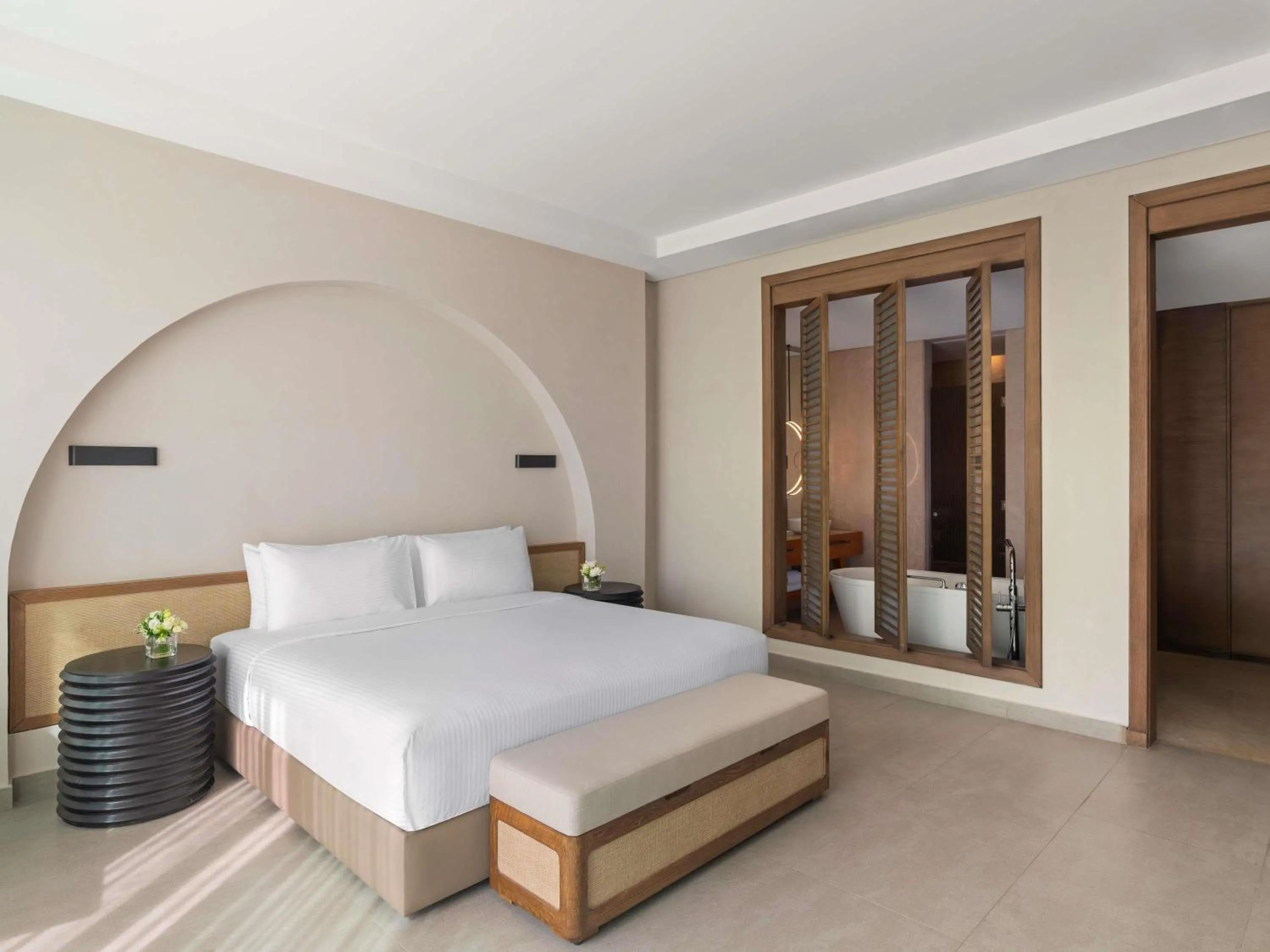 Bedroom, Bed in Rixos The Palm Hotel & Suites - Ultra All Inclusive