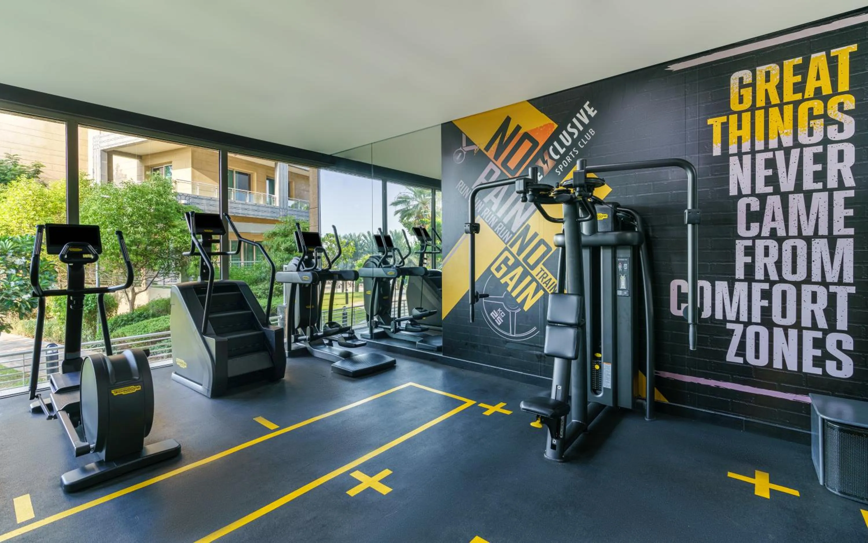 Fitness centre/facilities in Rixos The Palm Hotel & Suites - Ultra All Inclusive