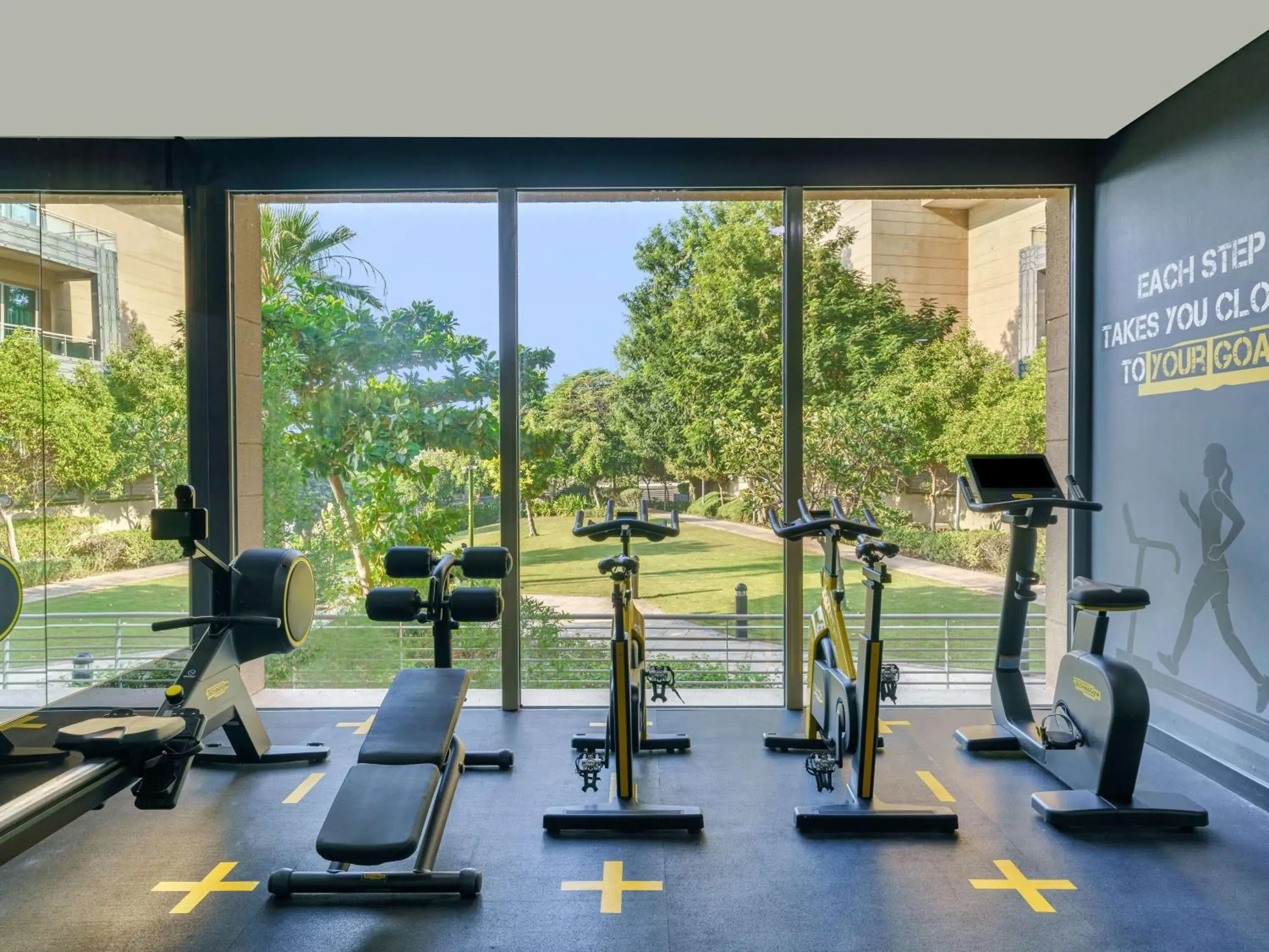 Fitness centre/facilities in Rixos The Palm Hotel & Suites - Ultra All Inclusive Fitness centre/facilities in Rixos The Palm Hotel & Suites - Ultra All Inclusive