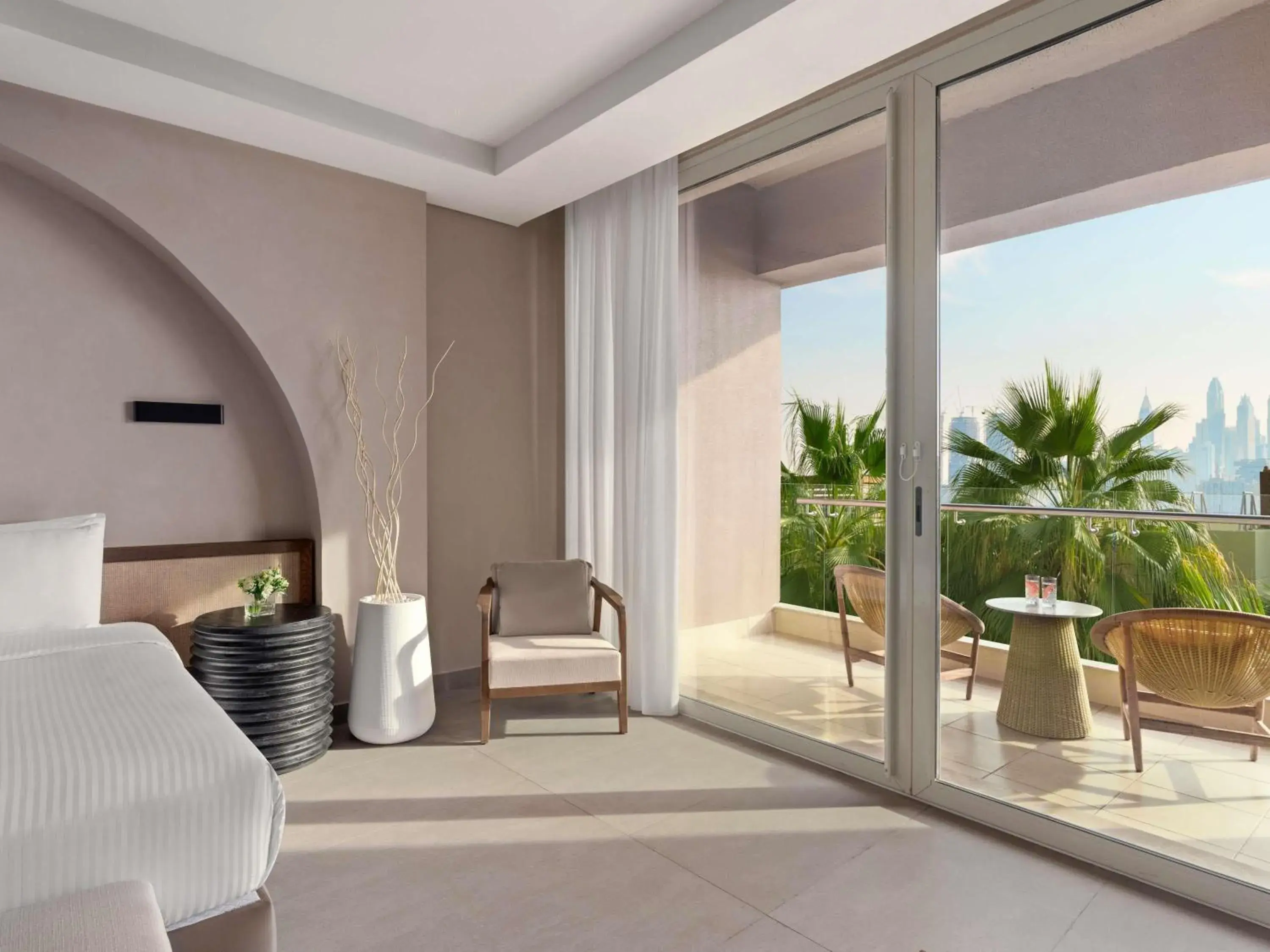 Bedroom in Rixos The Palm Hotel & Suites - Ultra All Inclusive Bedroom in Rixos The Palm Hotel & Suites - Ultra All Inclusive