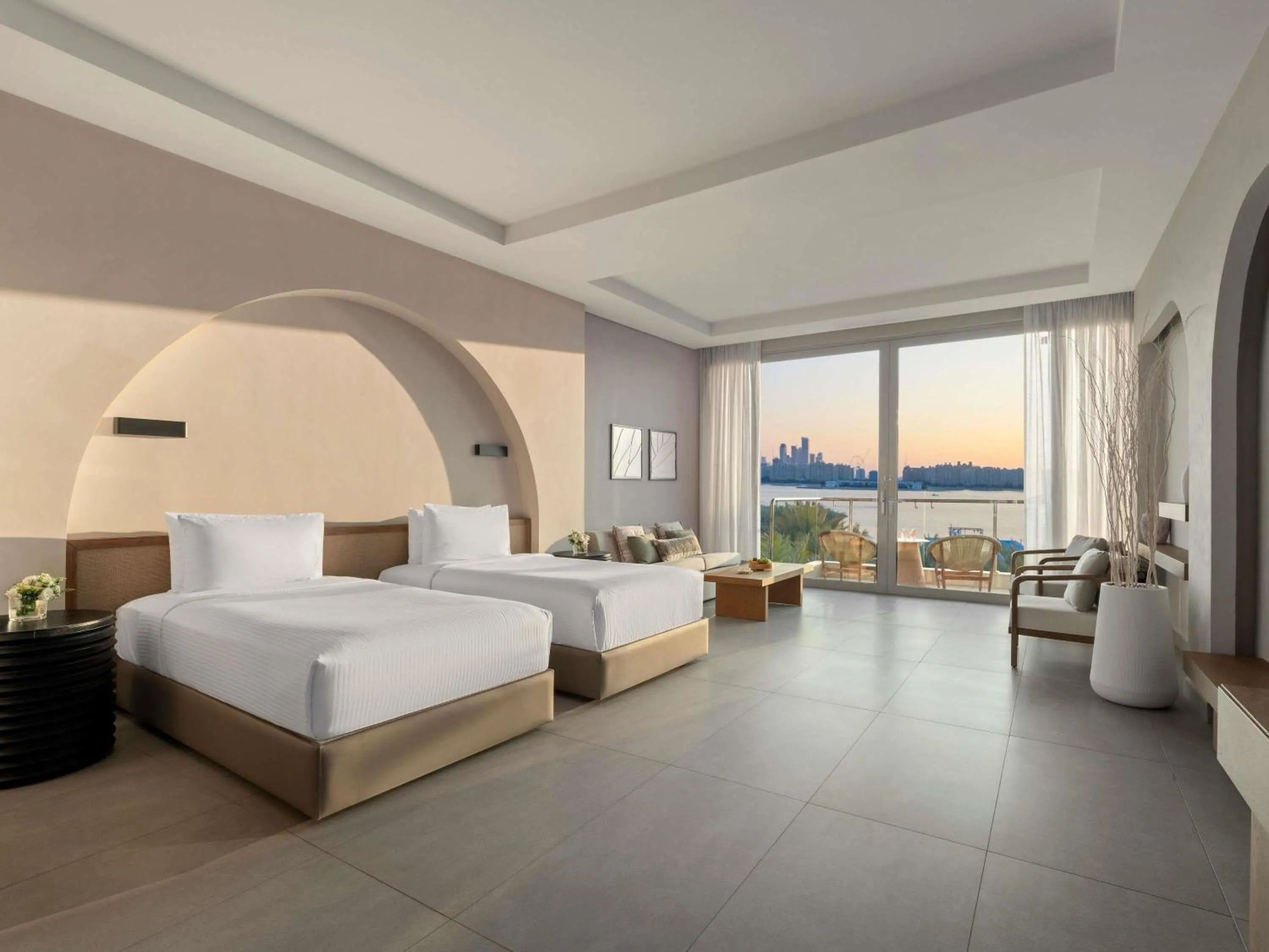 Bedroom, Bed in Rixos The Palm Hotel & Suites - Ultra All Inclusive