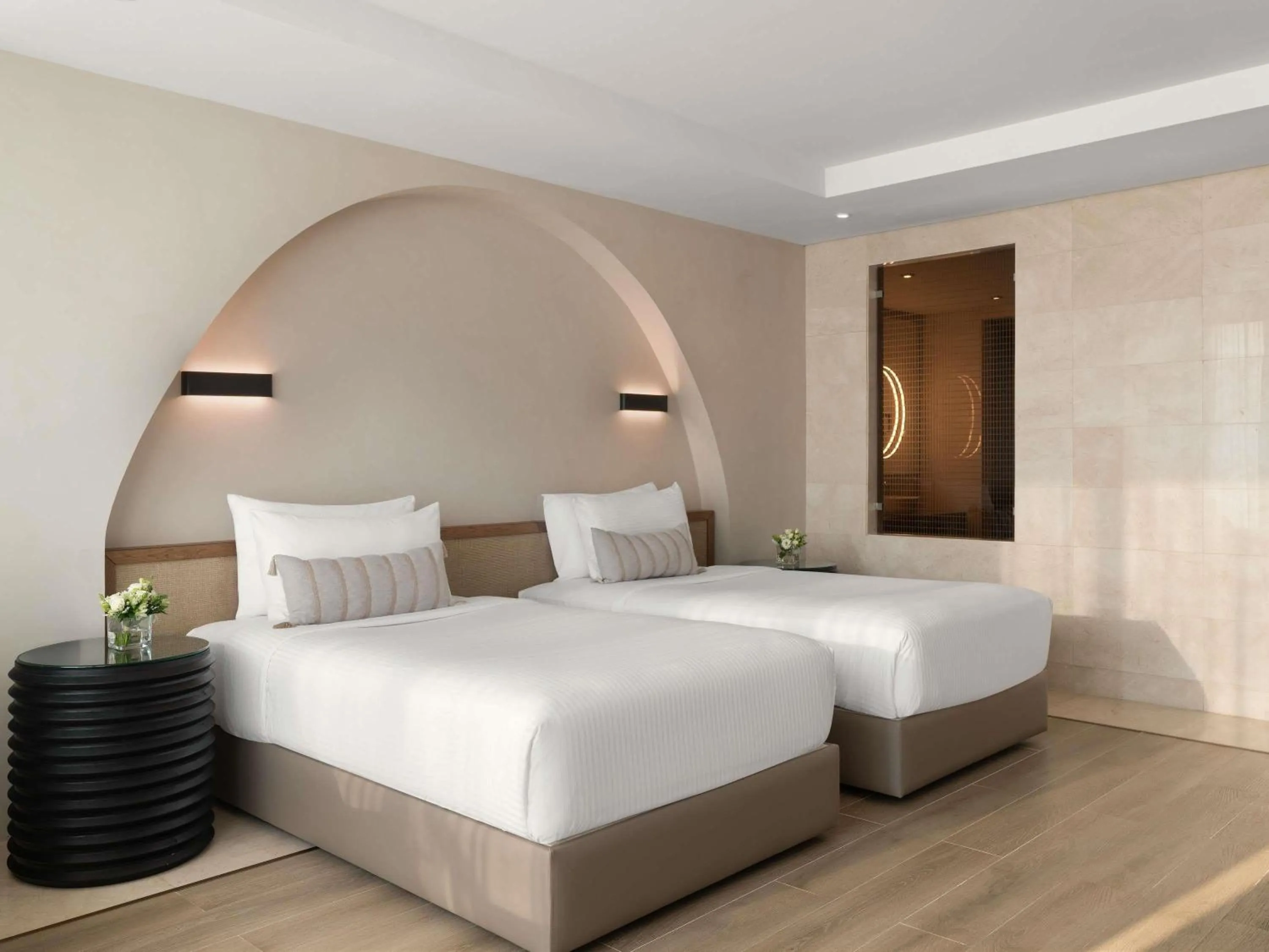 Bedroom, Bed in Rixos The Palm Hotel & Suites - Ultra All Inclusive