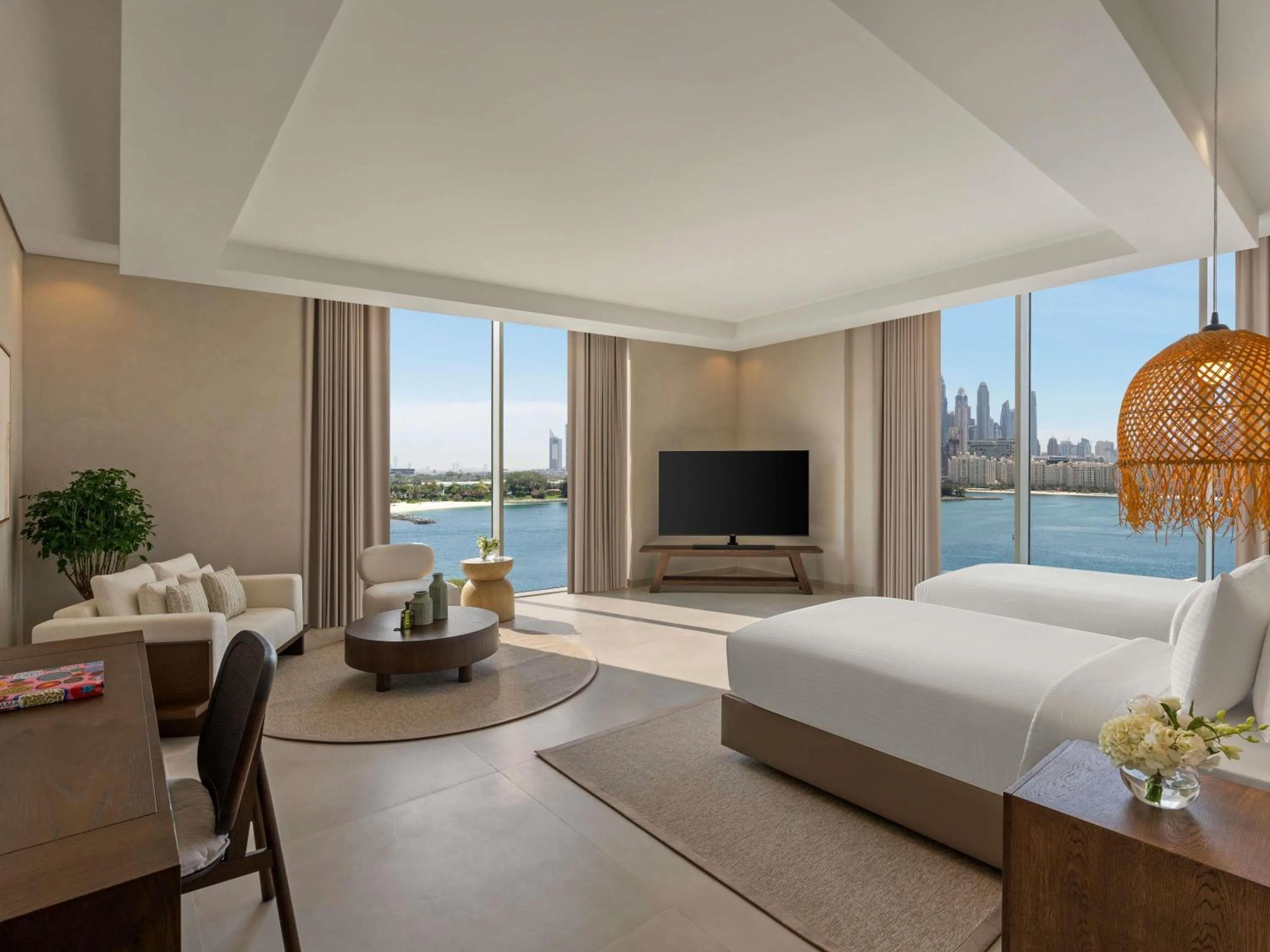 Bedroom, Bed in Rixos The Palm Hotel & Suites - Ultra All Inclusive