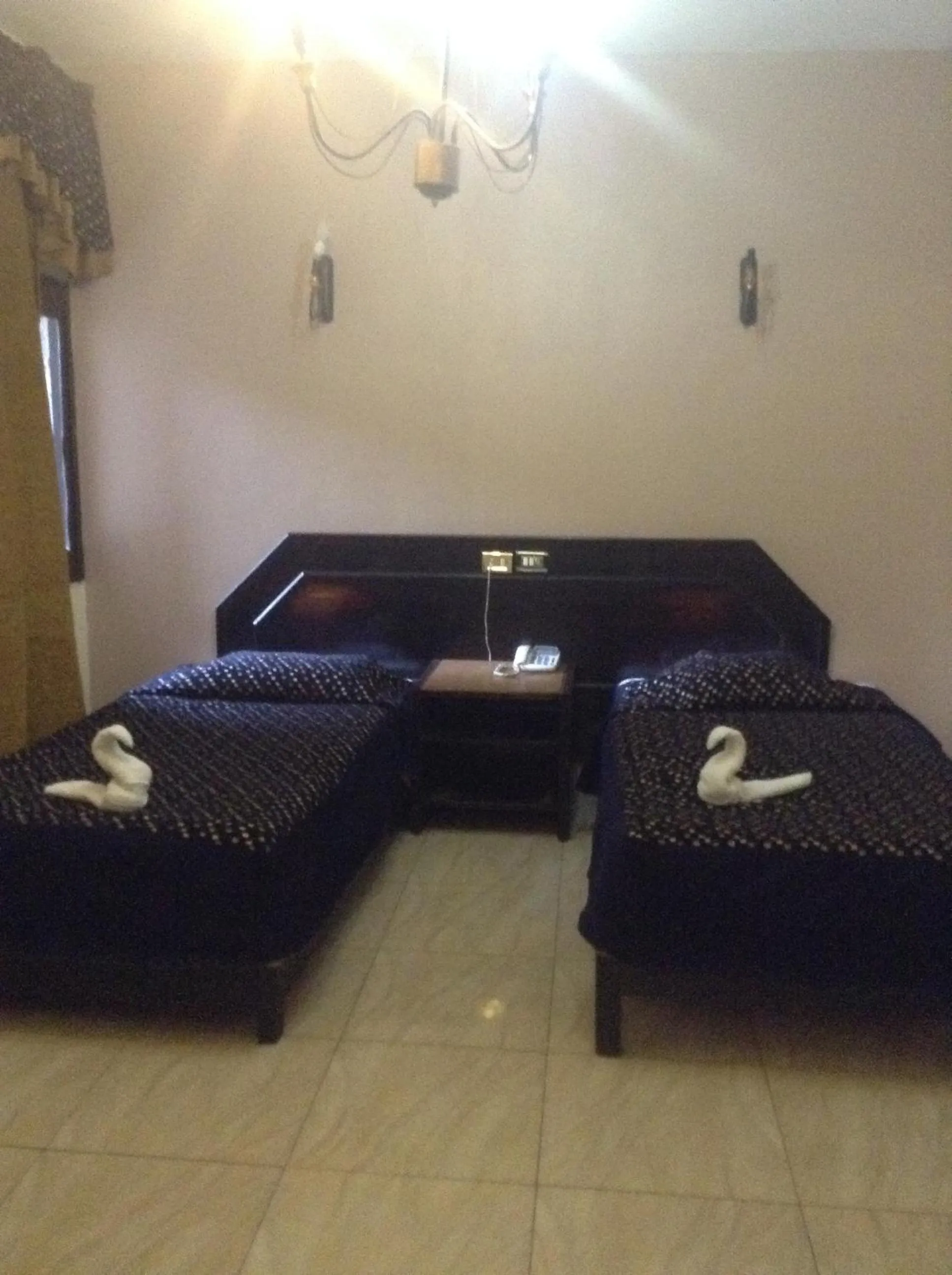 Bed in Mayorca Hotel Cairo