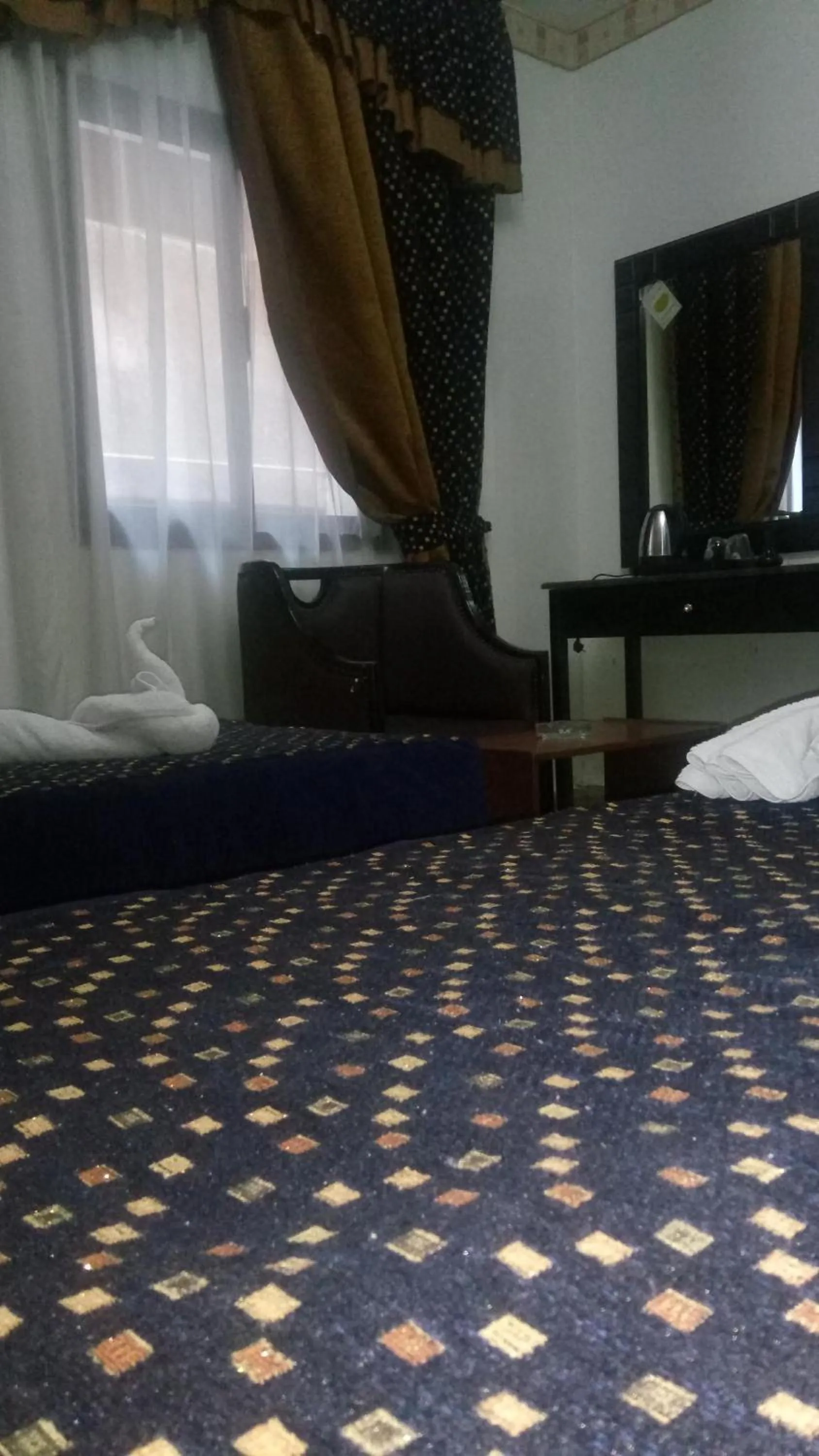 Bed in Mayorca Hotel Cairo
