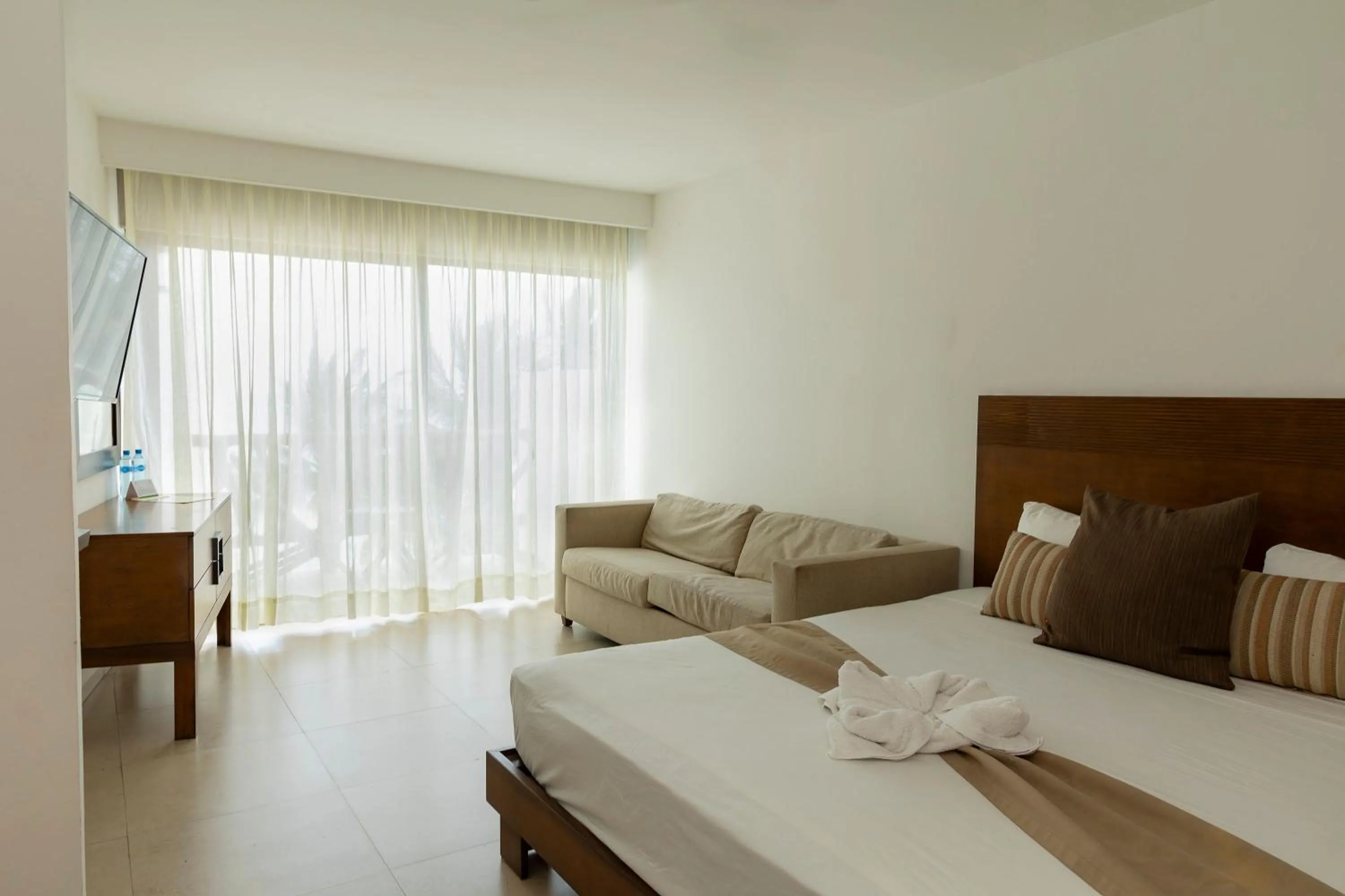 Bedroom, Bed in Quinto Sole Boutique Hotel Mahahual