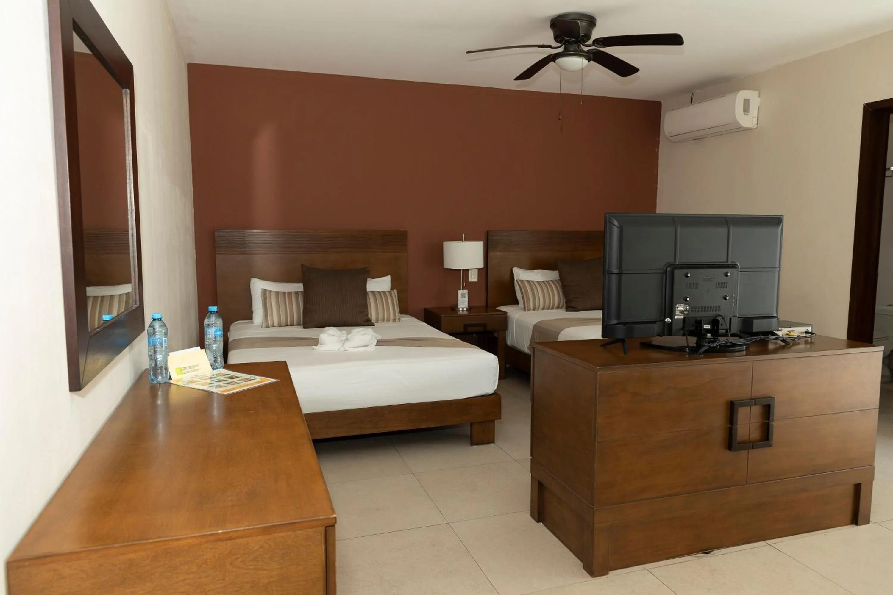 Bedroom, Bed in Quinto Sole Boutique Hotel Mahahual