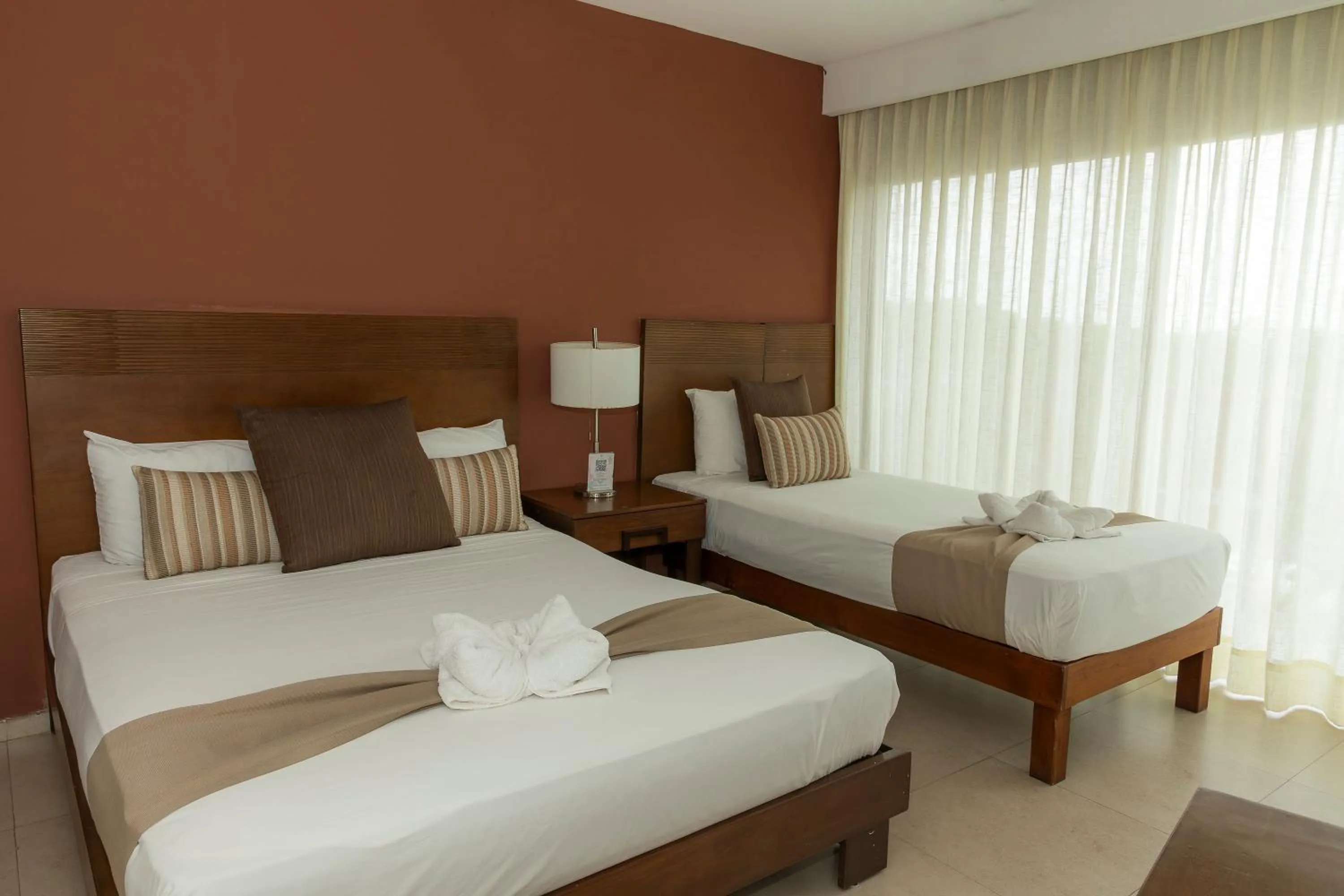 Bedroom, Bed in Quinto Sole Boutique Hotel Mahahual