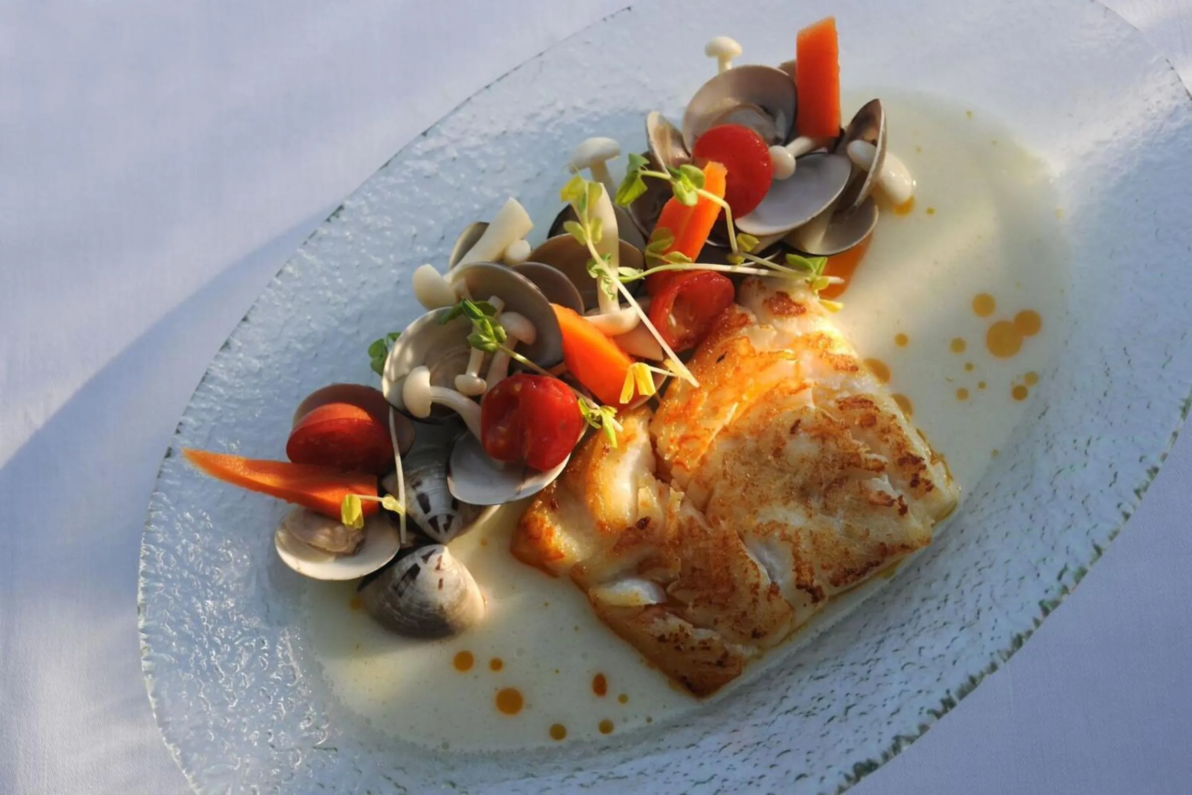 Food close-up in Grace Bay Club