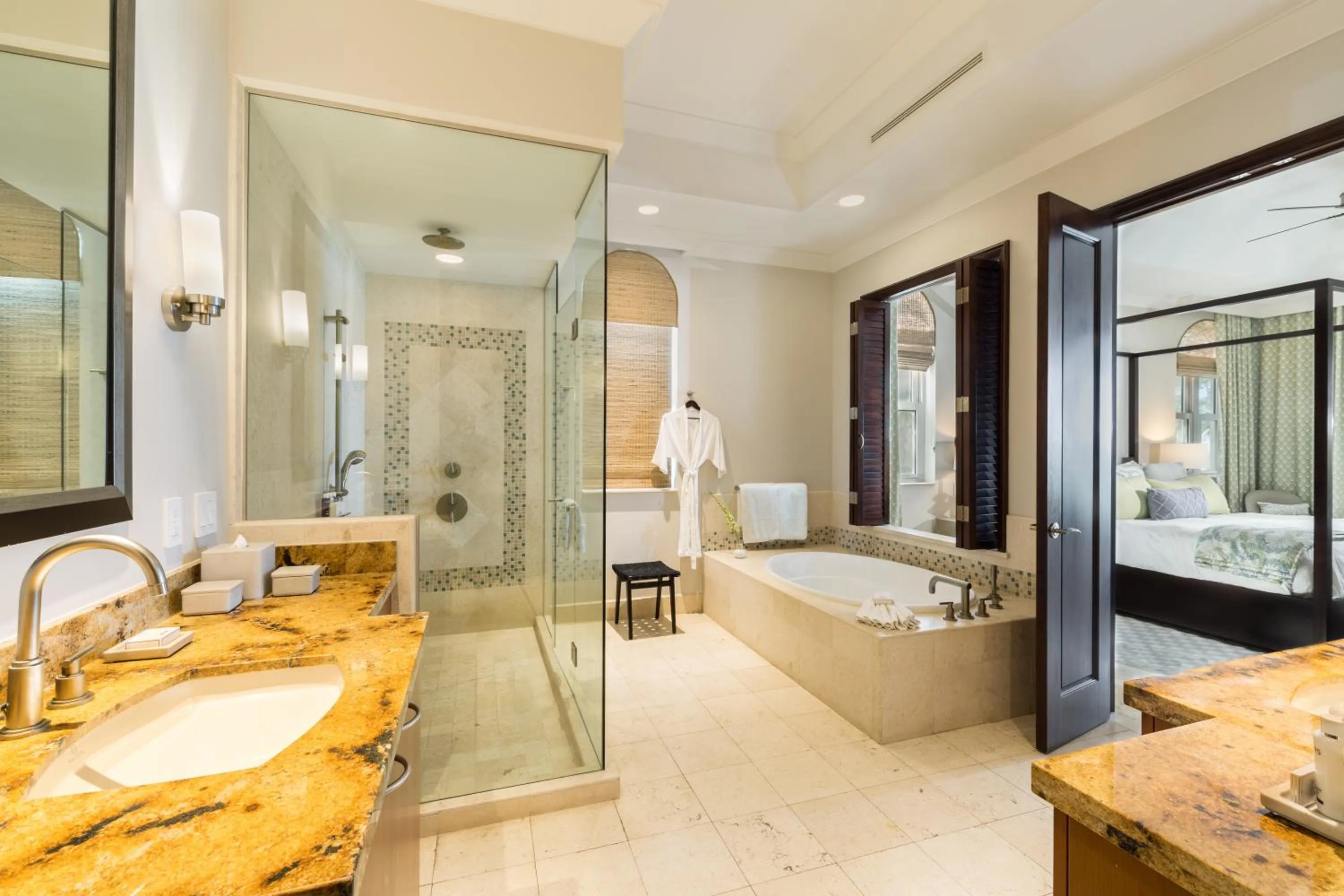 Shower in Grace Bay Club