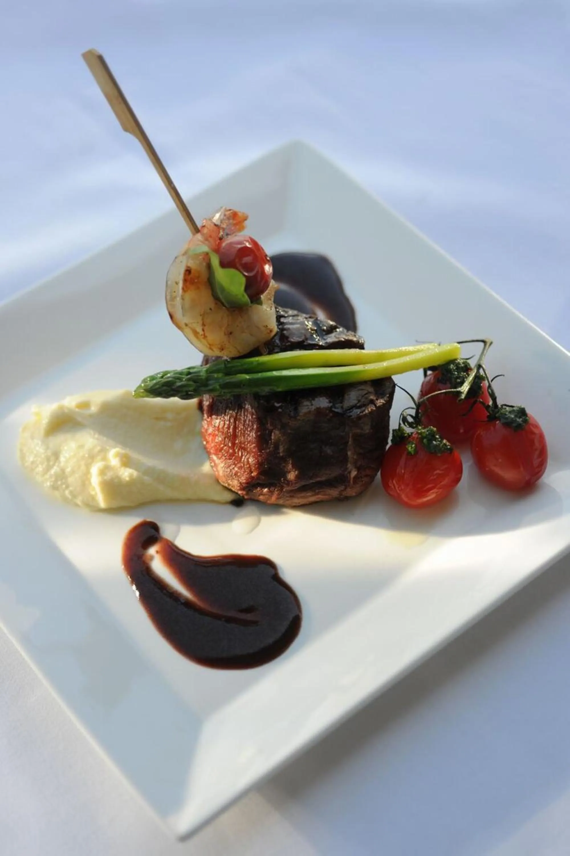 Food close-up in Grace Bay Club