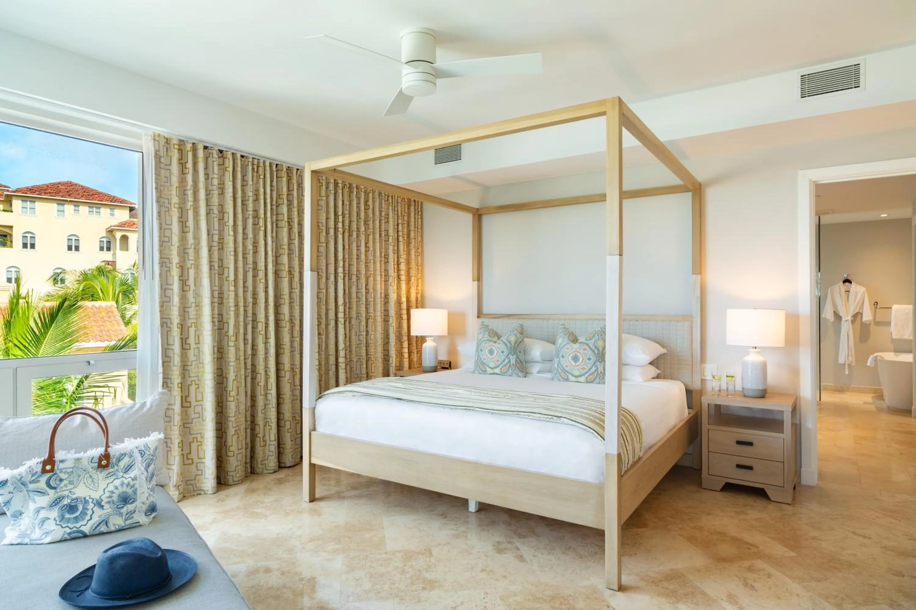 Bed in Grace Bay Club