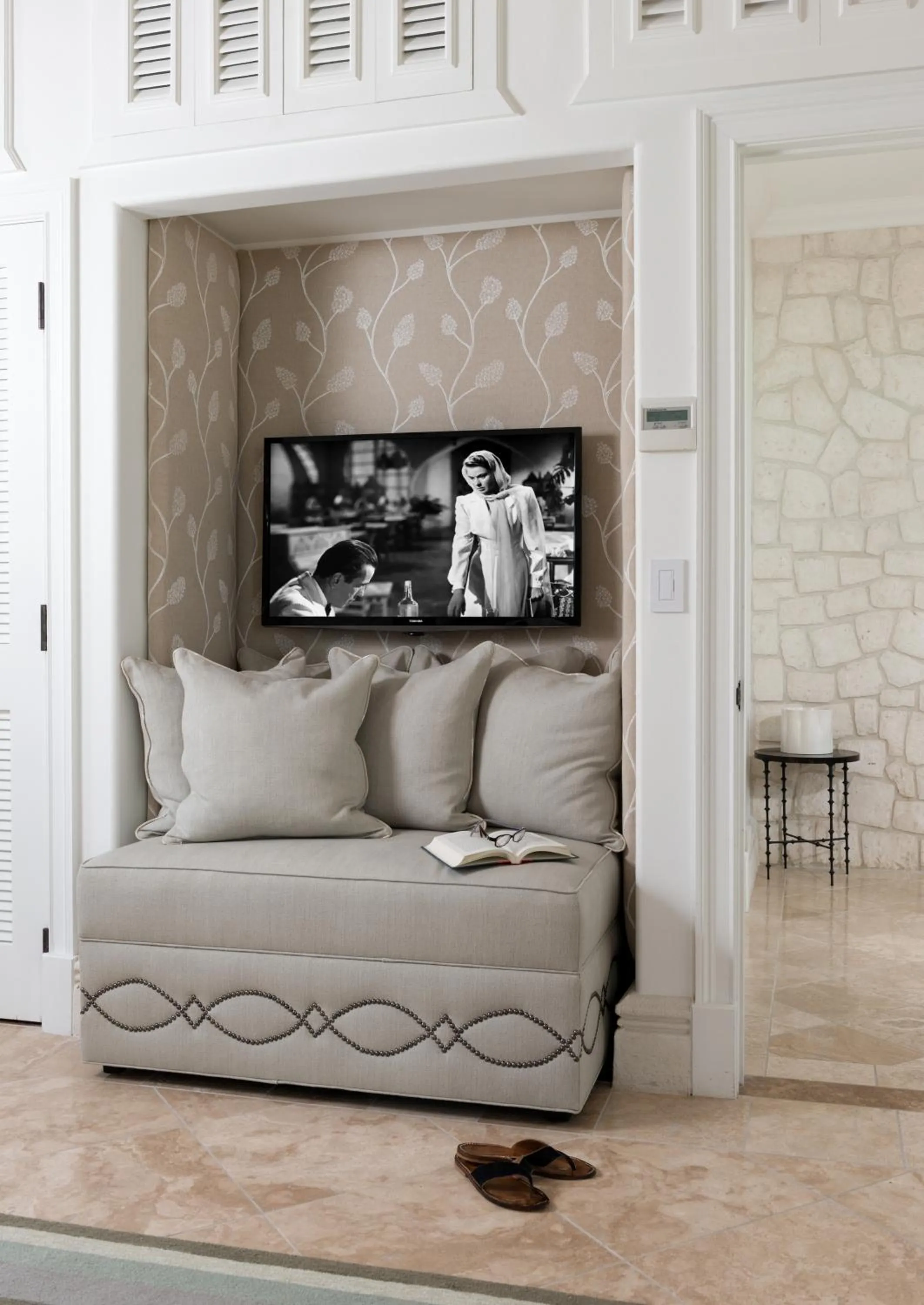 Seating area in Grace Bay Club