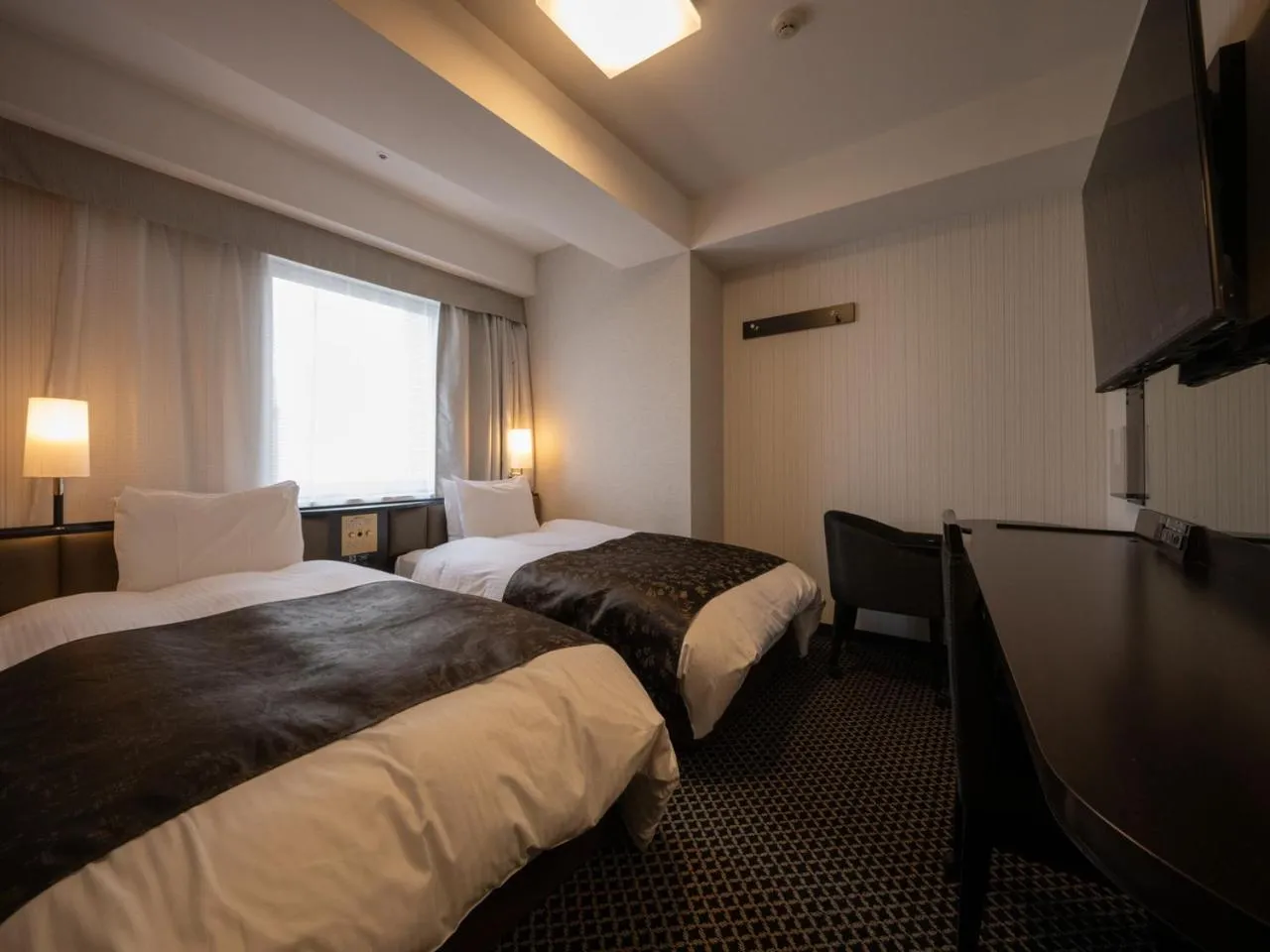 Bed in APA Hotel Fukui Katamachi