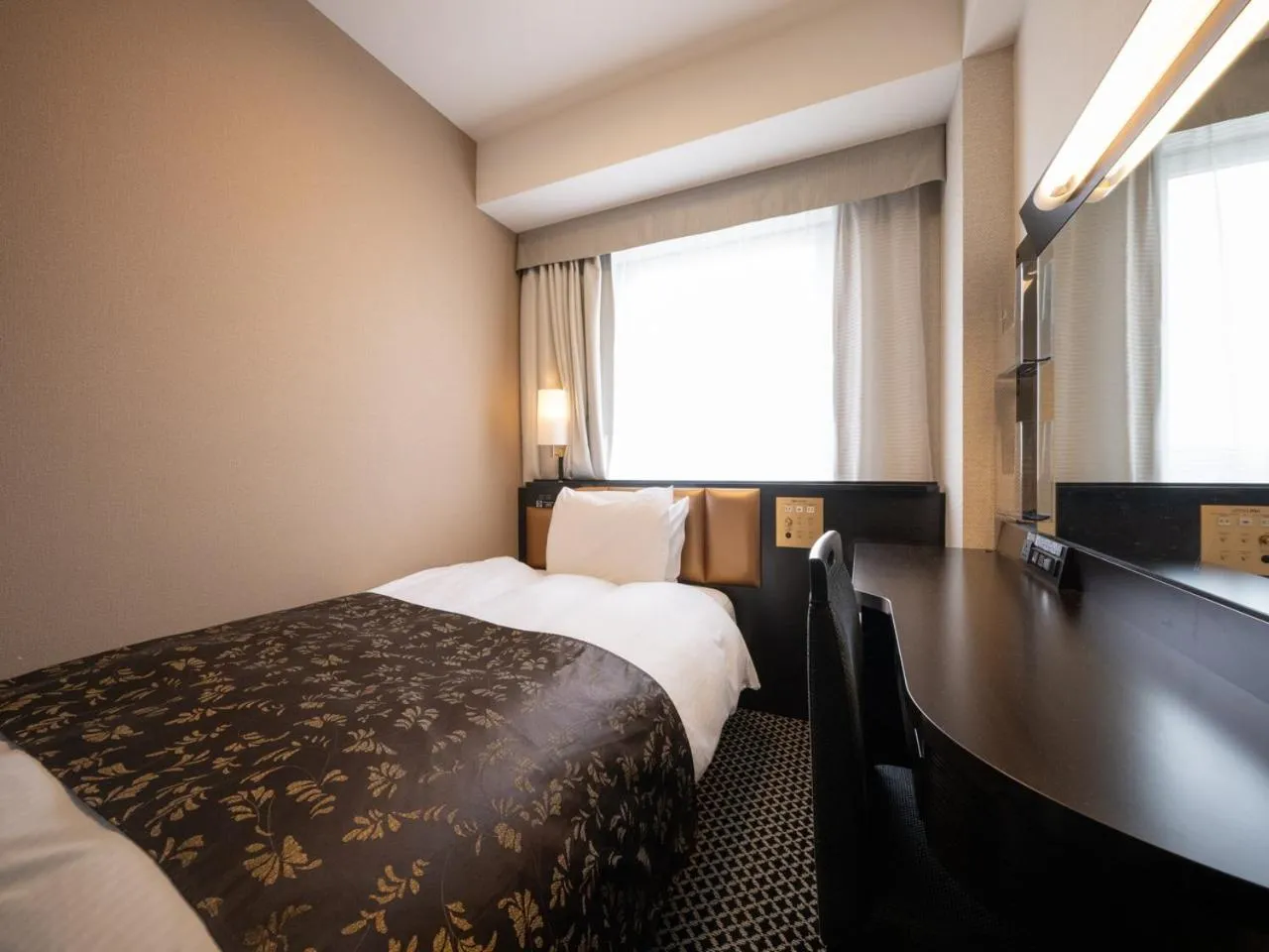 Bed in APA Hotel Fukui Katamachi