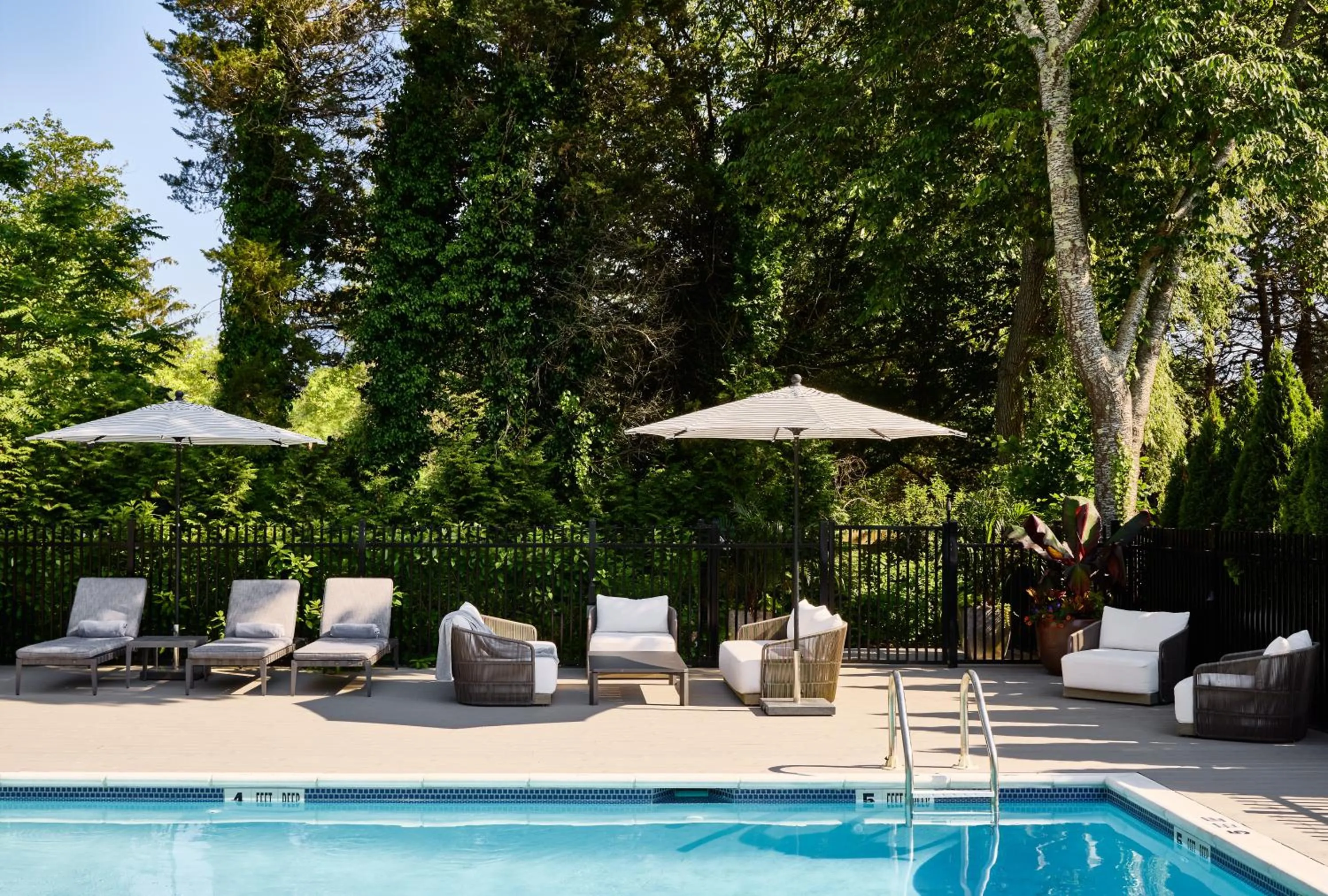 Swimming pool in Journey East Hampton