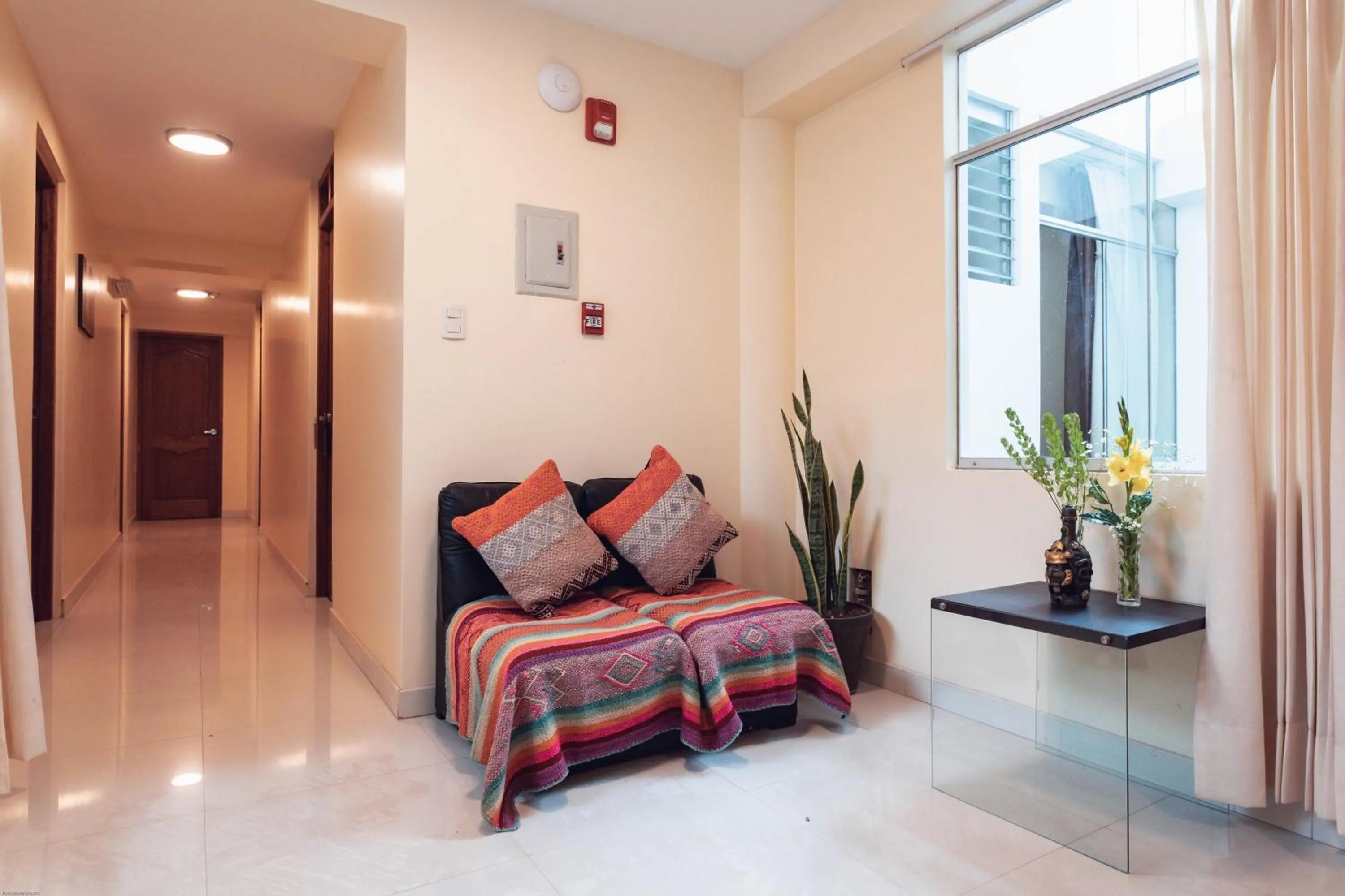 Property building, Bed in Hotel Las Quenas