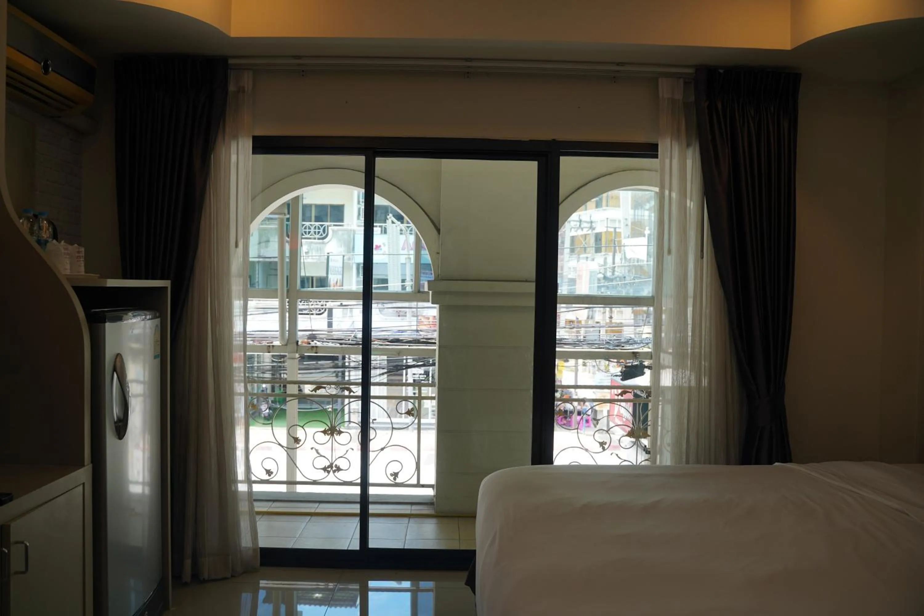 View (from property/room), Bed in V Style Pattaya North Beach