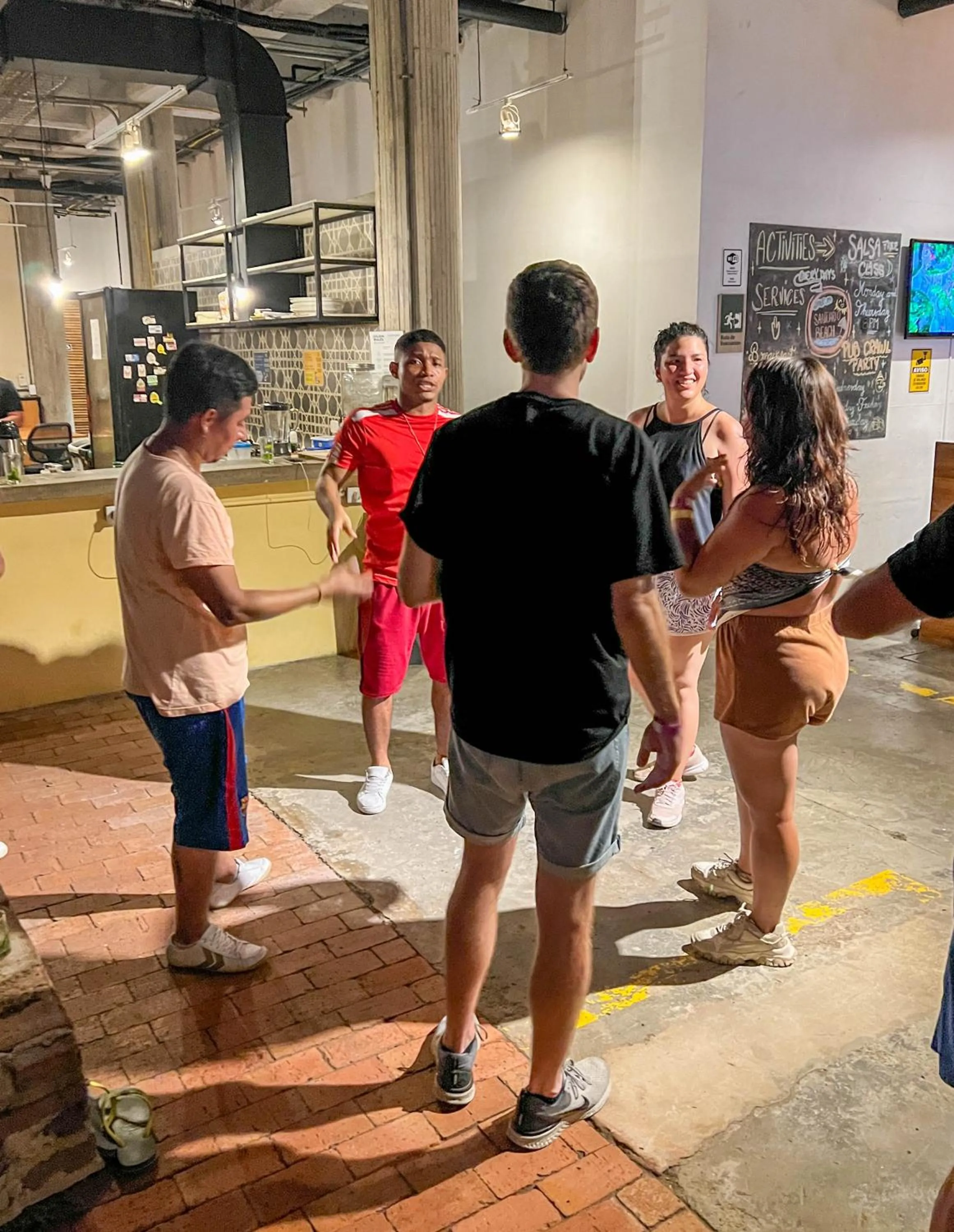 Patio in Santuario Getsemani Hostel