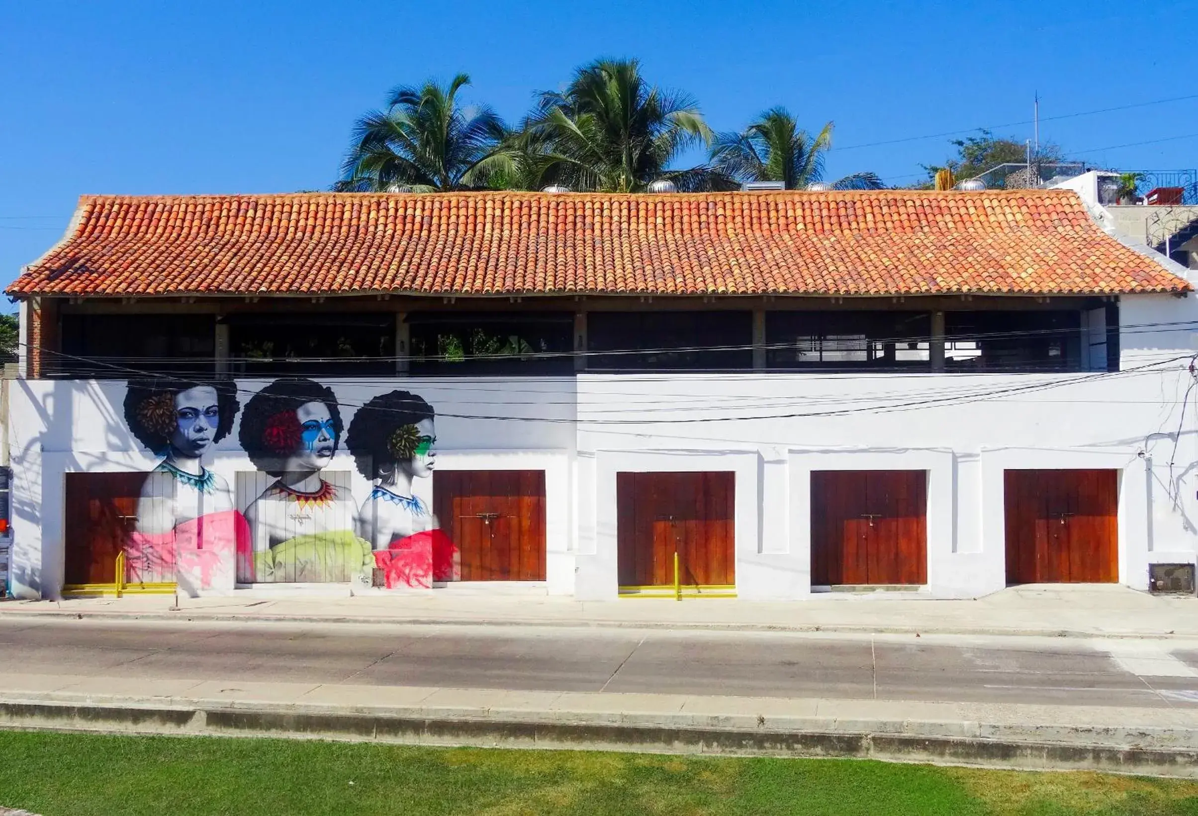 Property building in Santuario Getsemani Hostel Property building in Santuario Getsemani Hostel