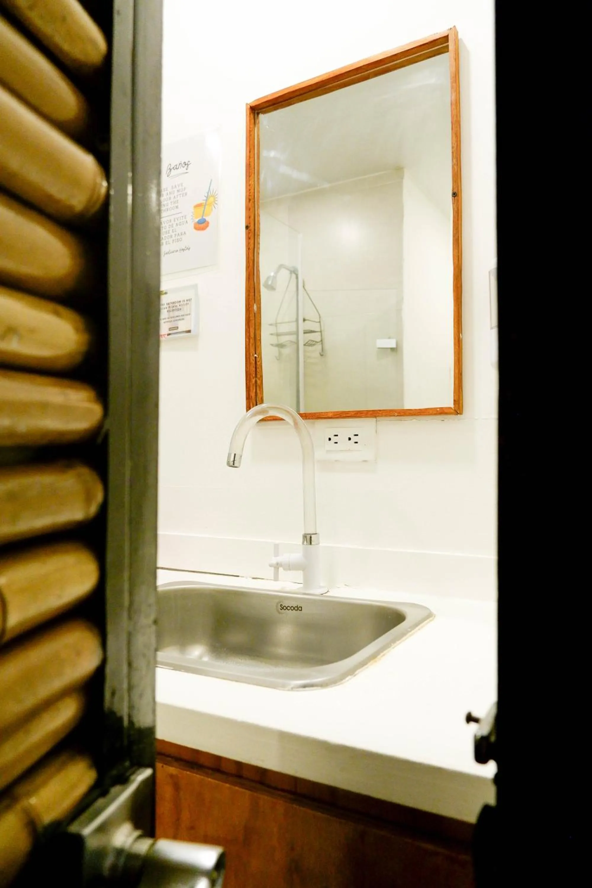 Bathroom in Santuario Getsemani Hostel