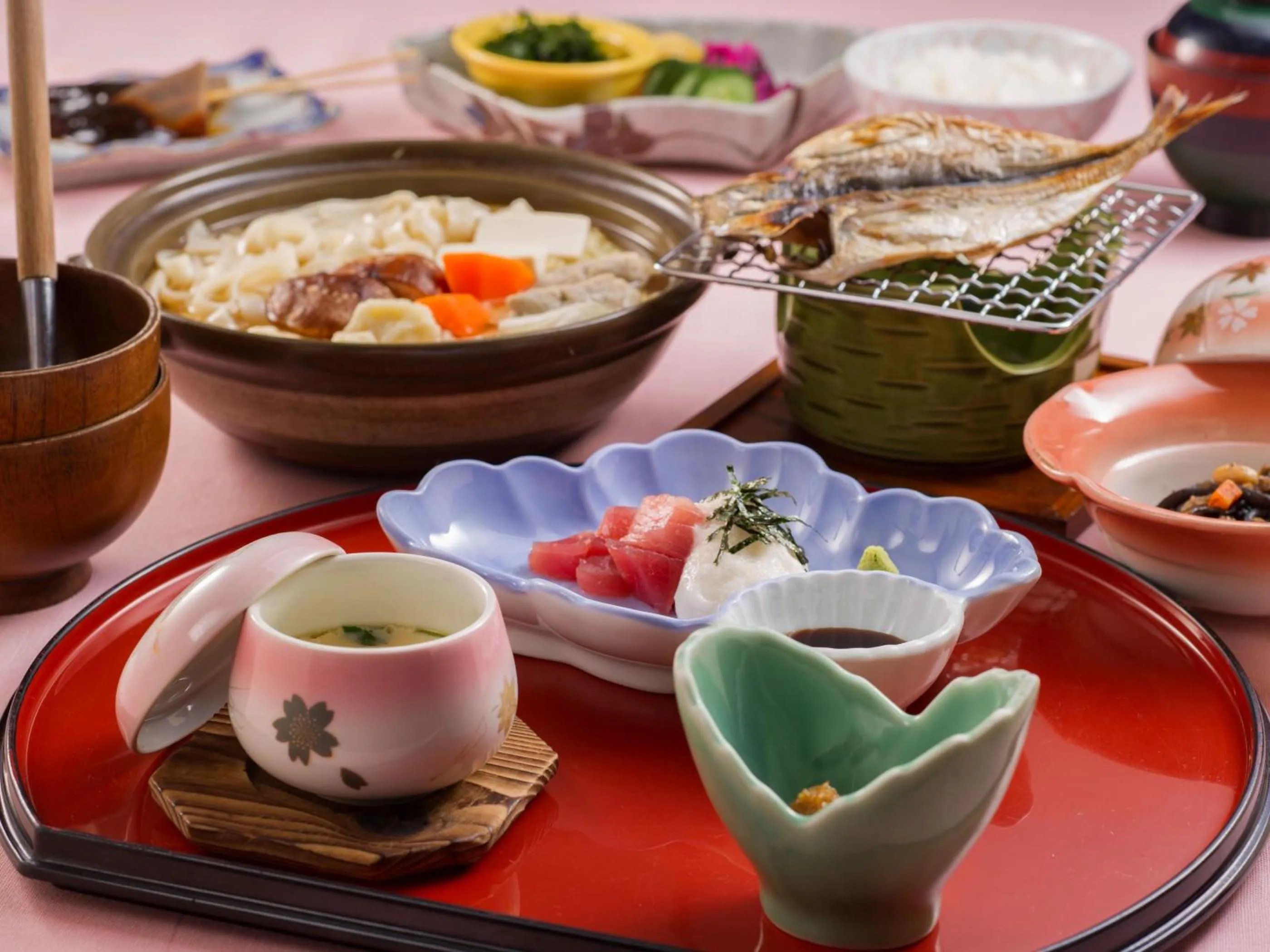 Food in Sakaya Ryokan Yoshina Onsen