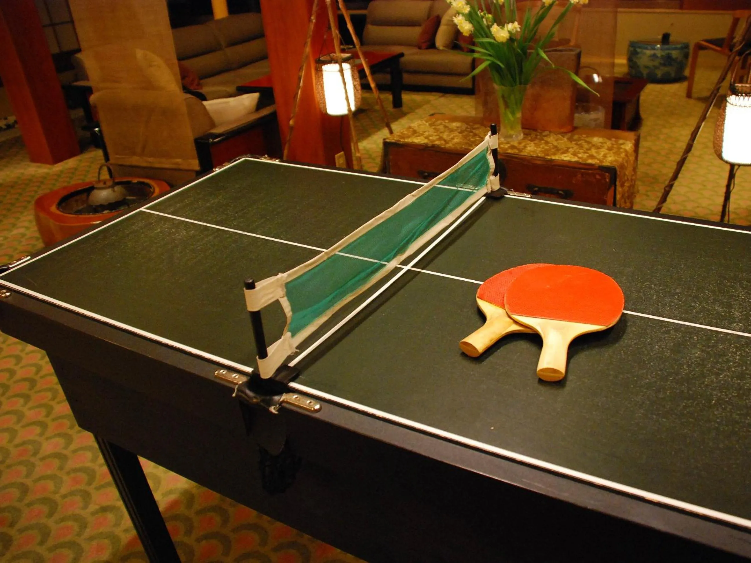 Table tennis in Sakaya Ryokan Yoshina Onsen