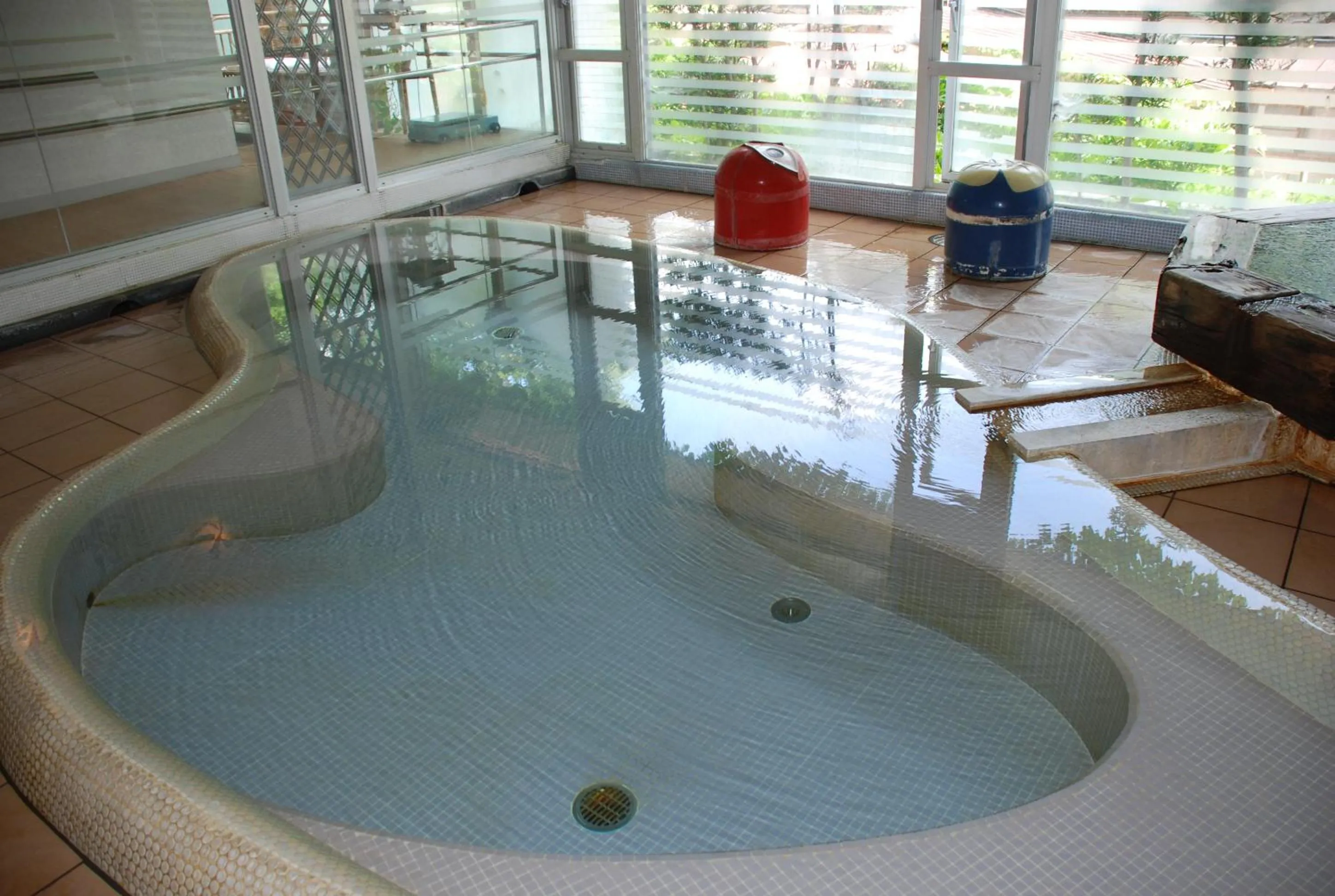 Hot Spring Bath in Sakaya Ryokan Yoshina Onsen