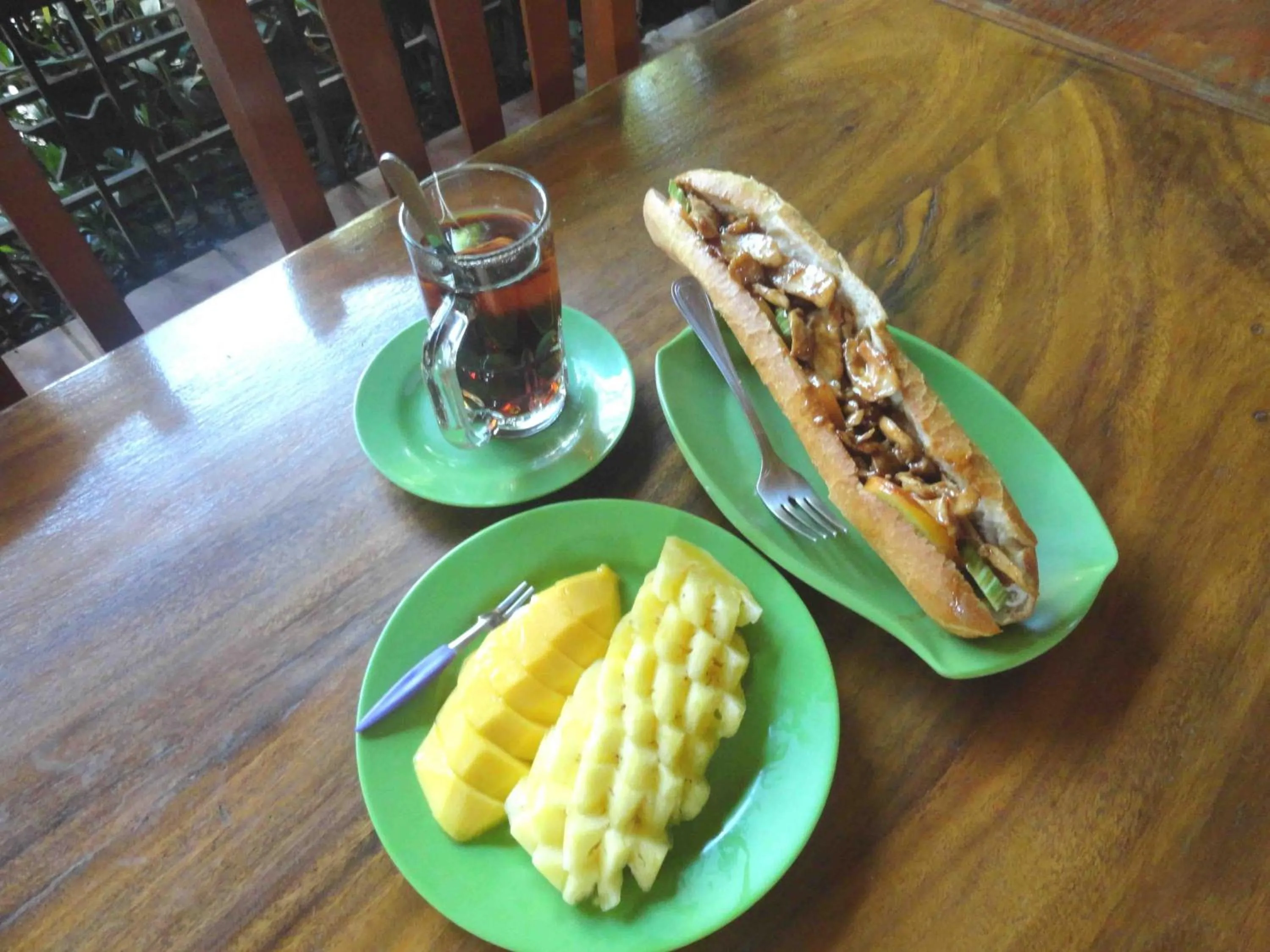 Food in Green Park Village Guesthouse