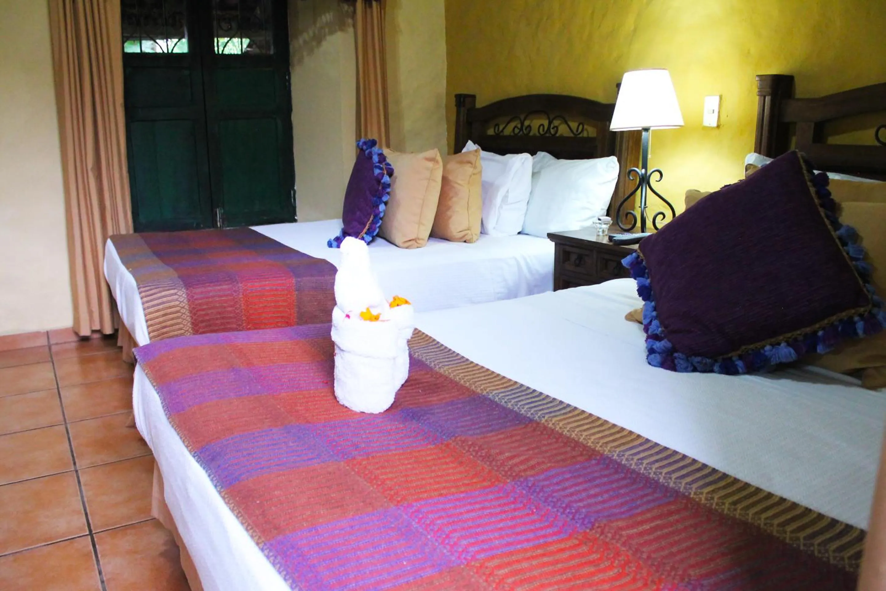 Bed in La Posada de Suchitlan