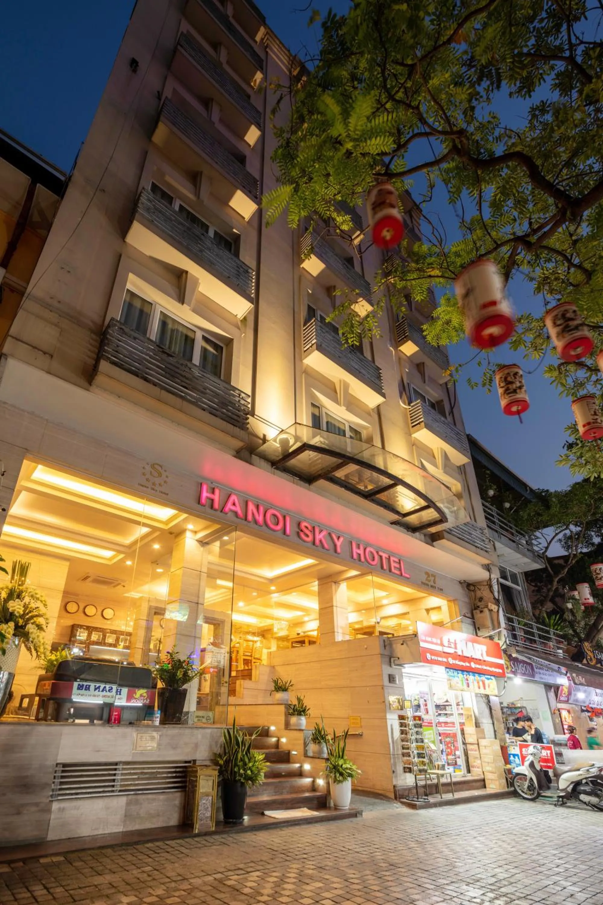 Property building in Skygem Boutique Hotel