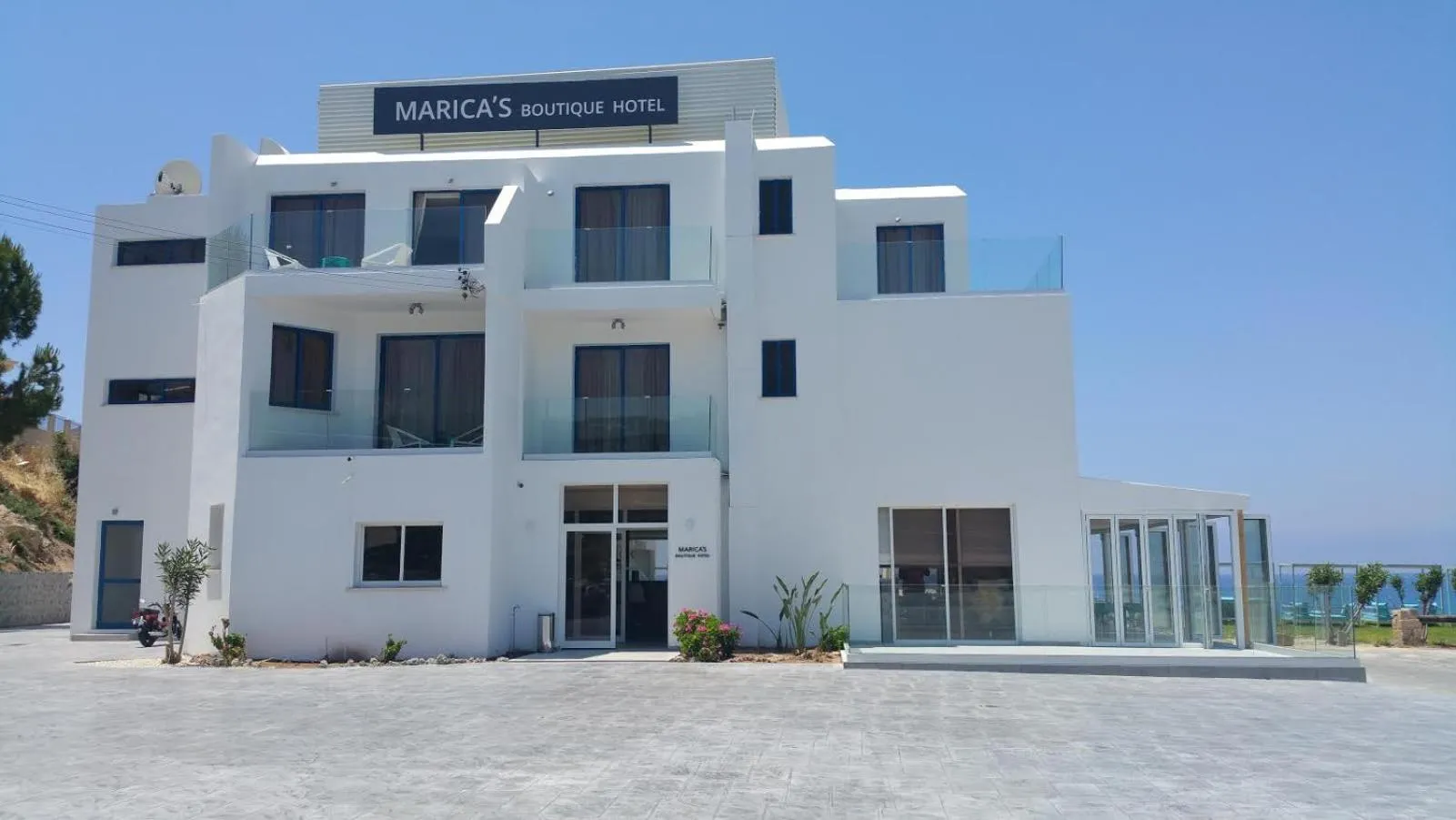 Facade/entrance in Marica's Boutique Hotel