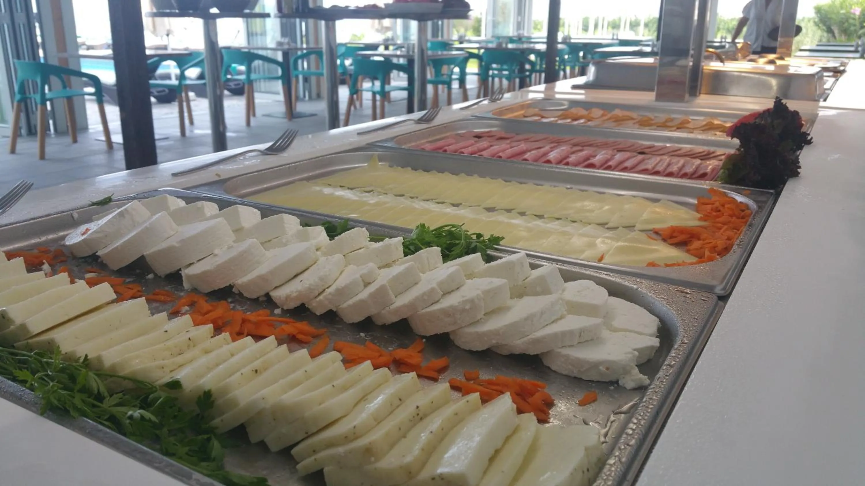 Buffet breakfast in Marica's Boutique Hotel