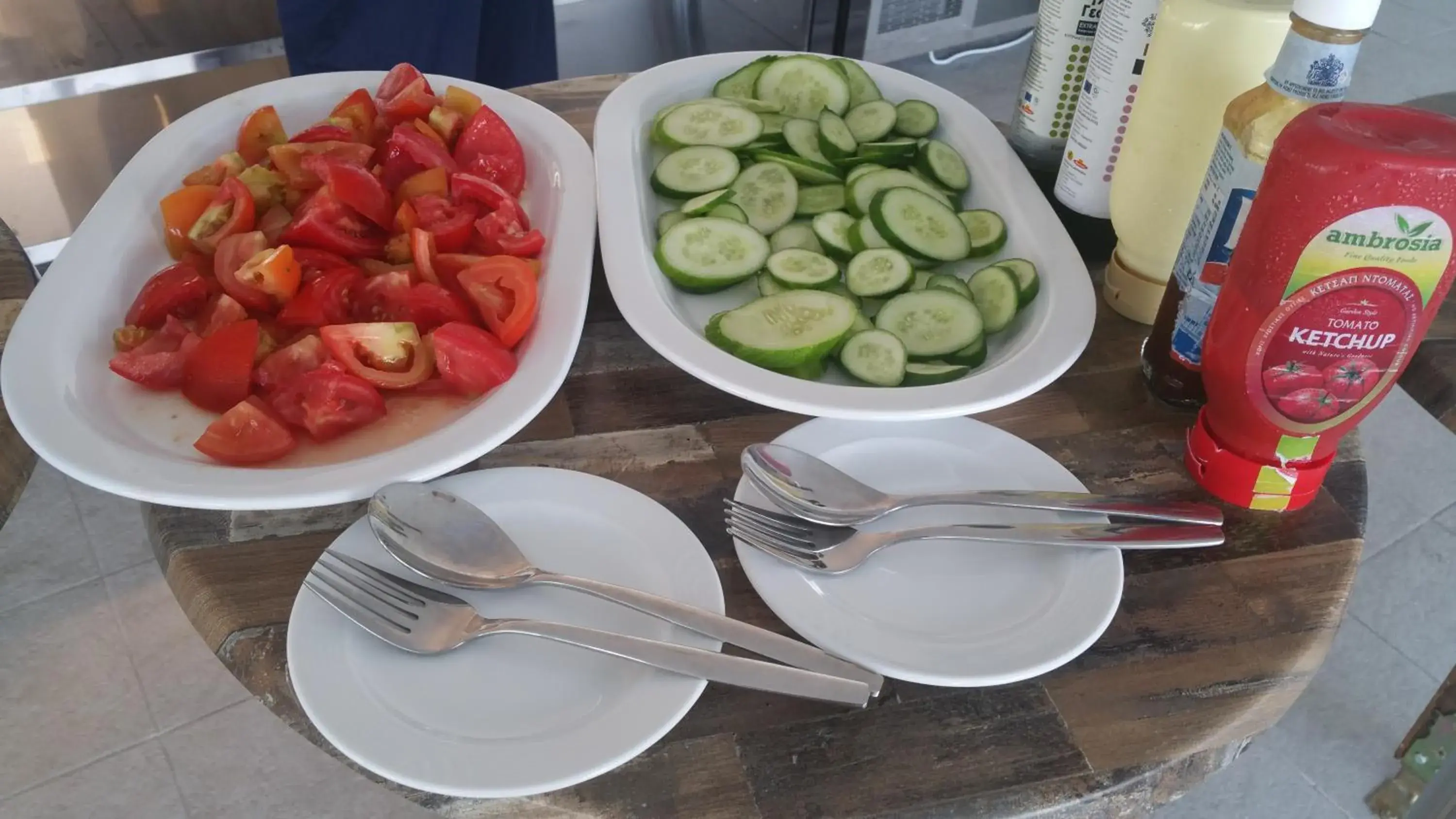 Buffet breakfast in Marica's Boutique Hotel Buffet breakfast in Marica's Boutique Hotel