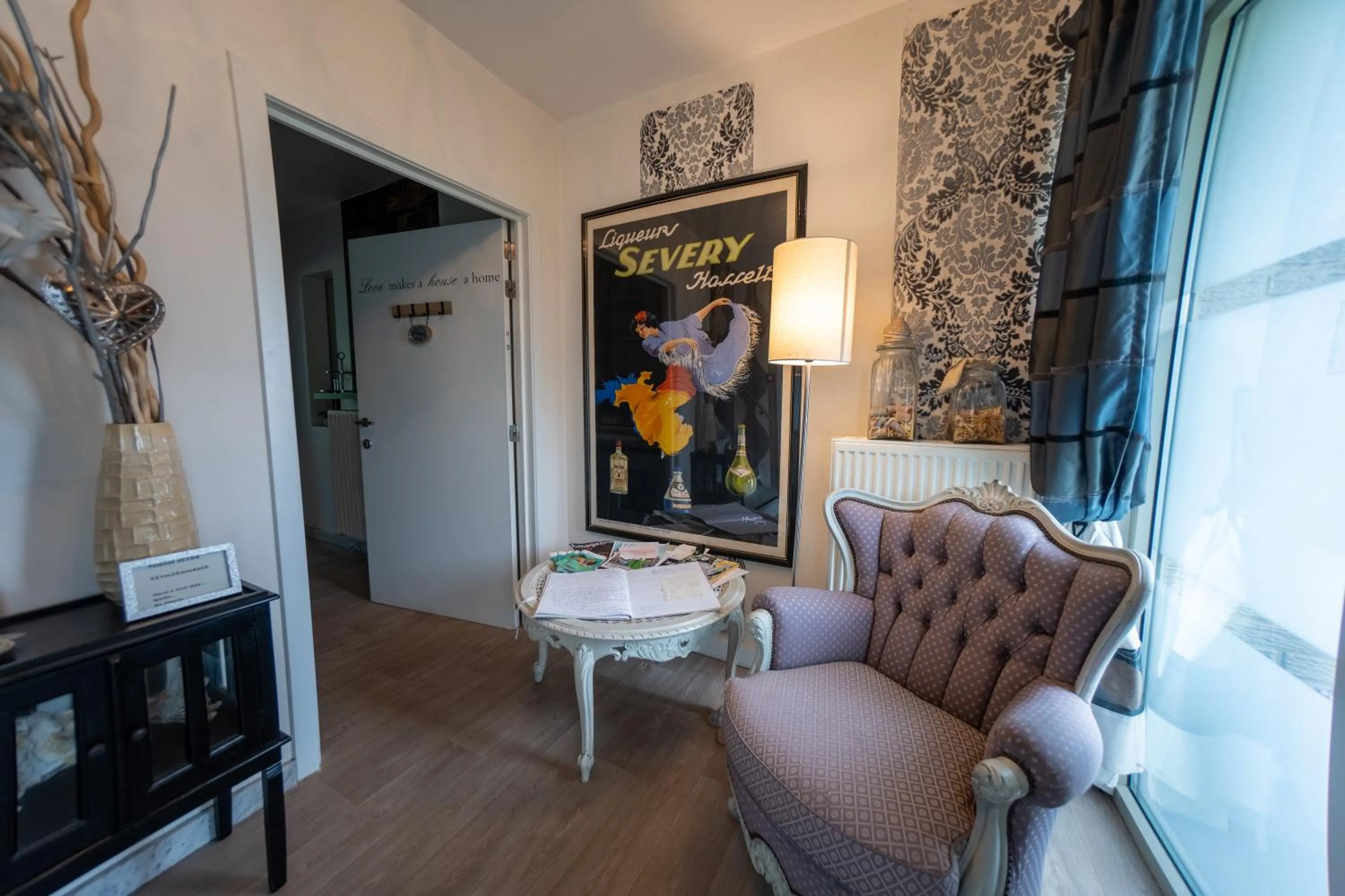 Lobby or reception in Guesthouse De Witte Merel Deluxe