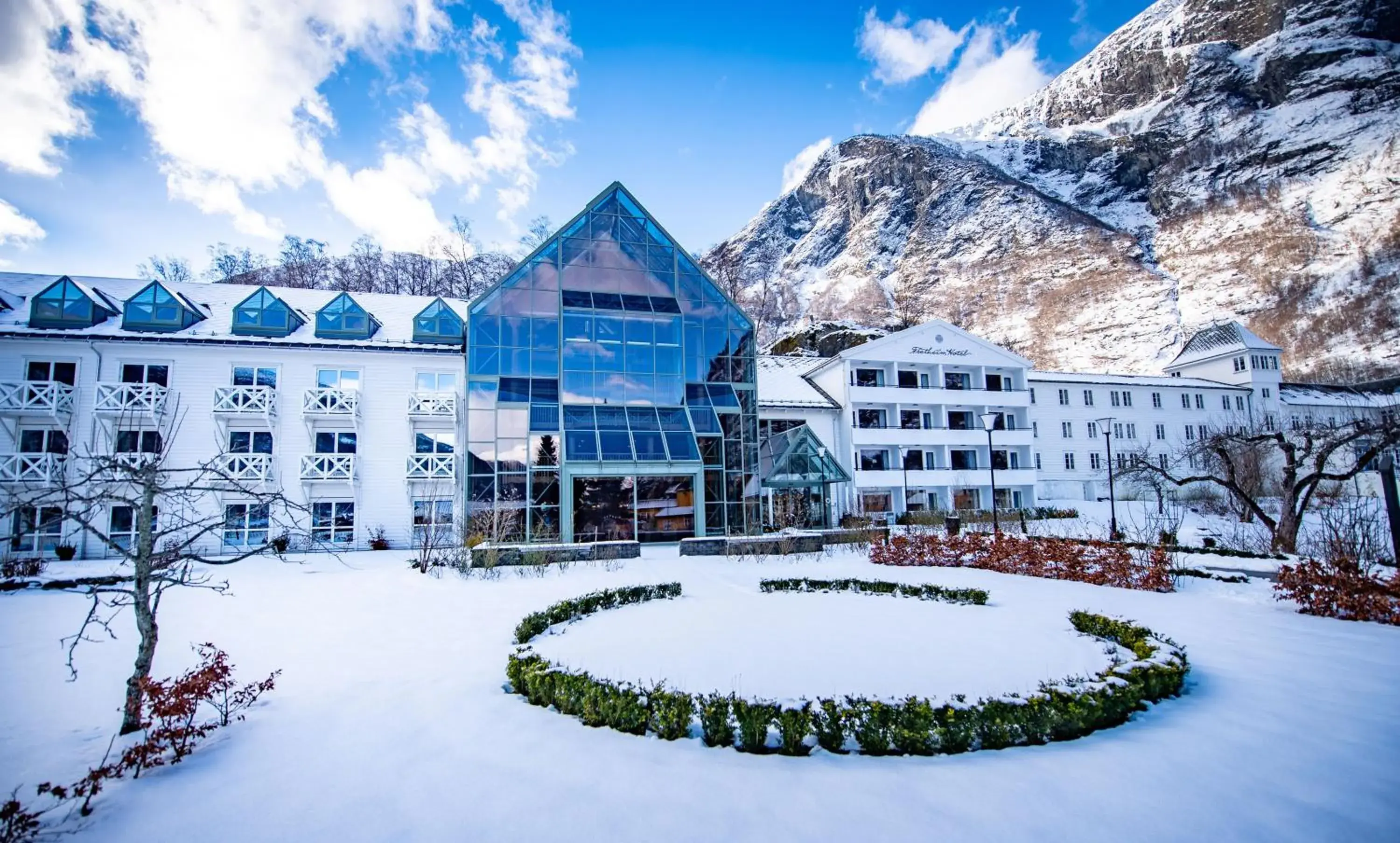 Property building in Fretheim Hotel Property building in Fretheim Hotel