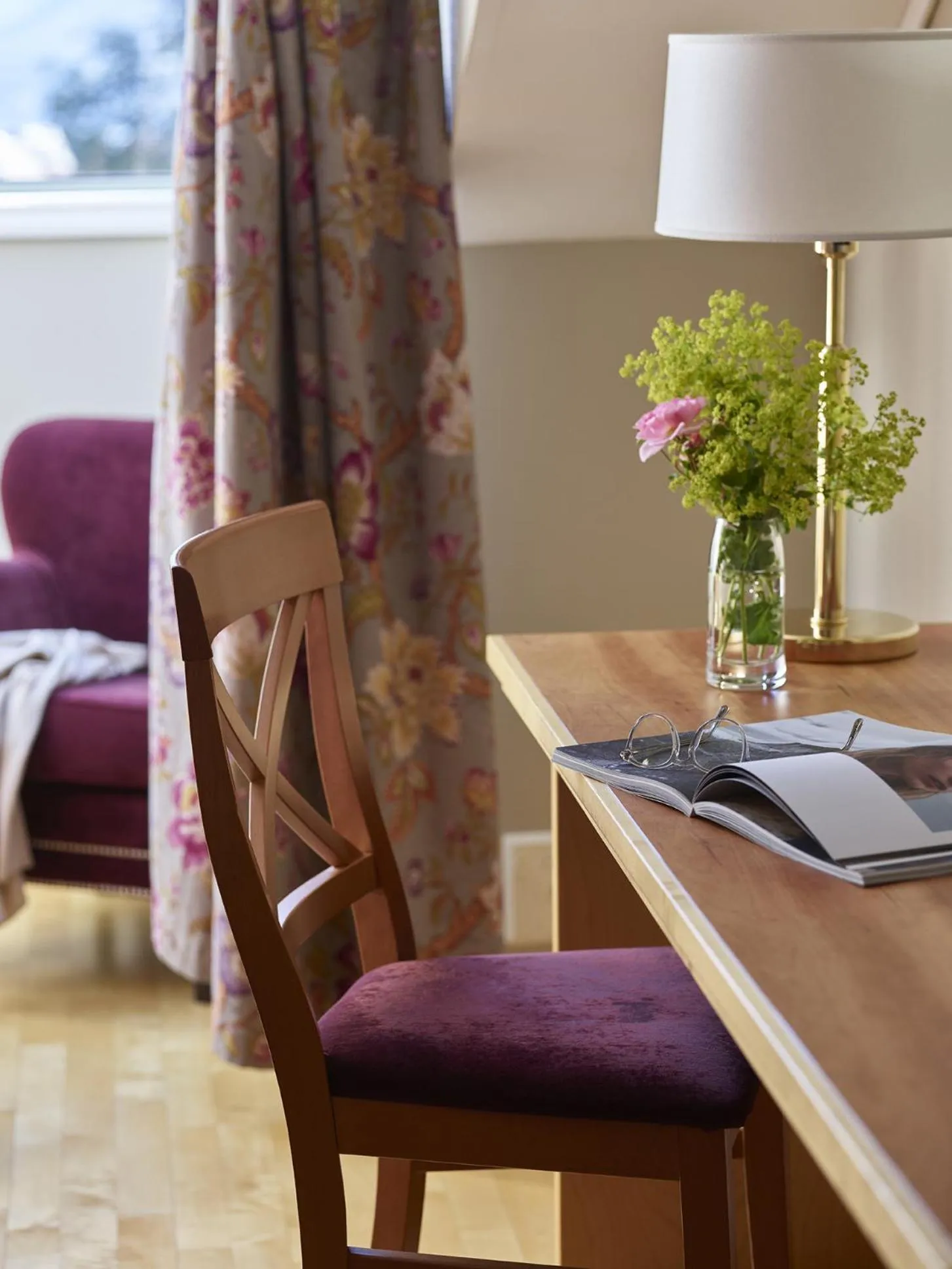 Decorative detail in Fretheim Hotel