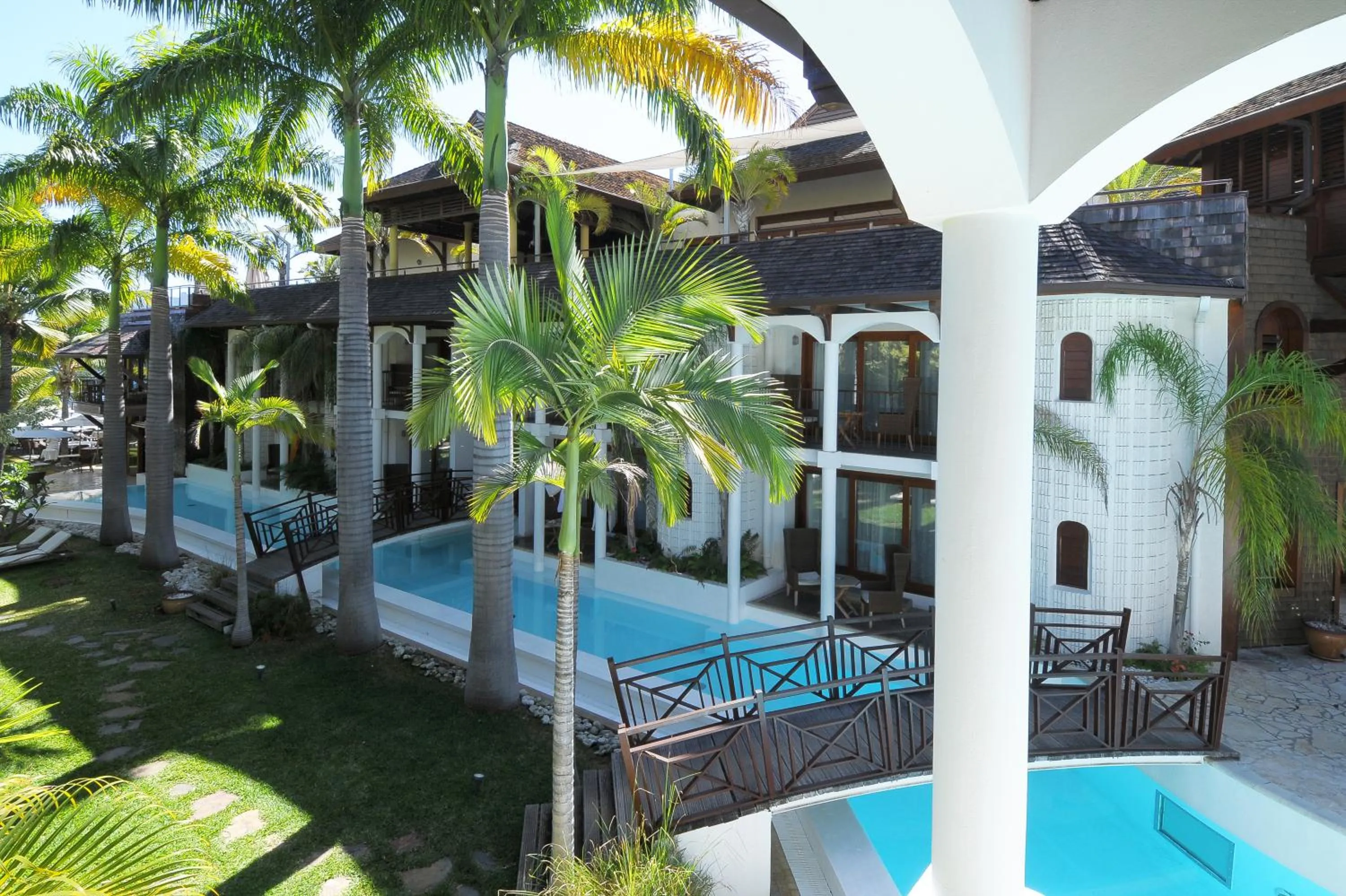 Swimming pool in Le Saint Alexis **** Hotel & Spa