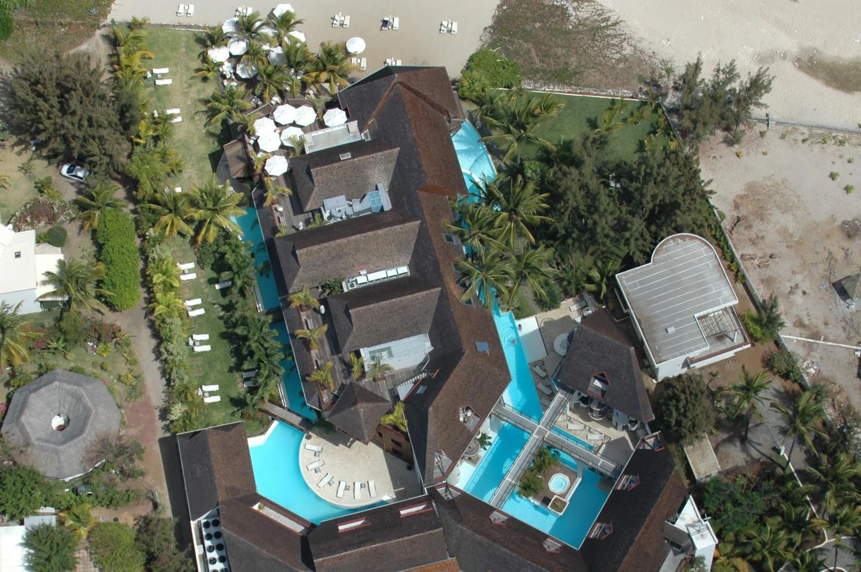Bird's eye view in Le Saint Alexis **** Hotel & Spa