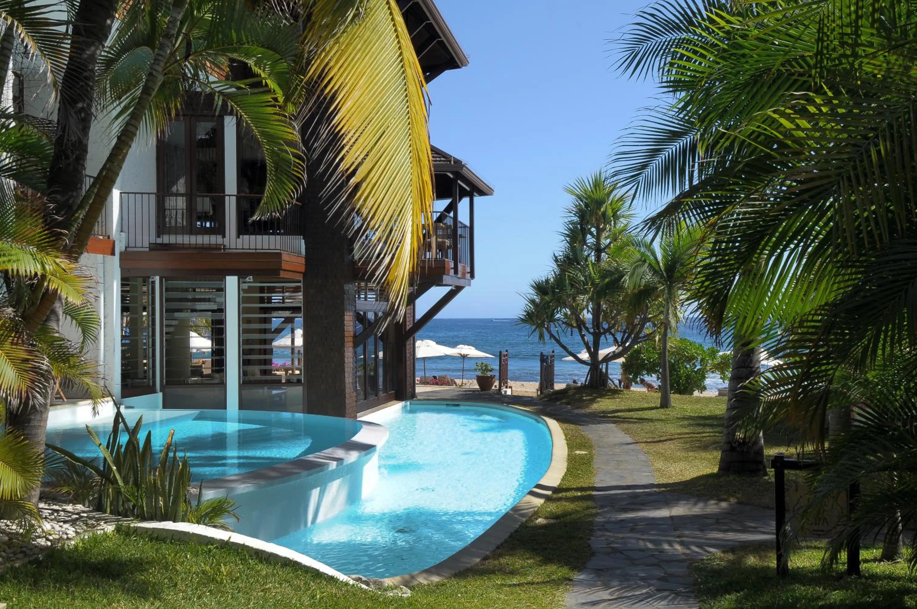 Garden in Le Saint Alexis **** Hotel & Spa