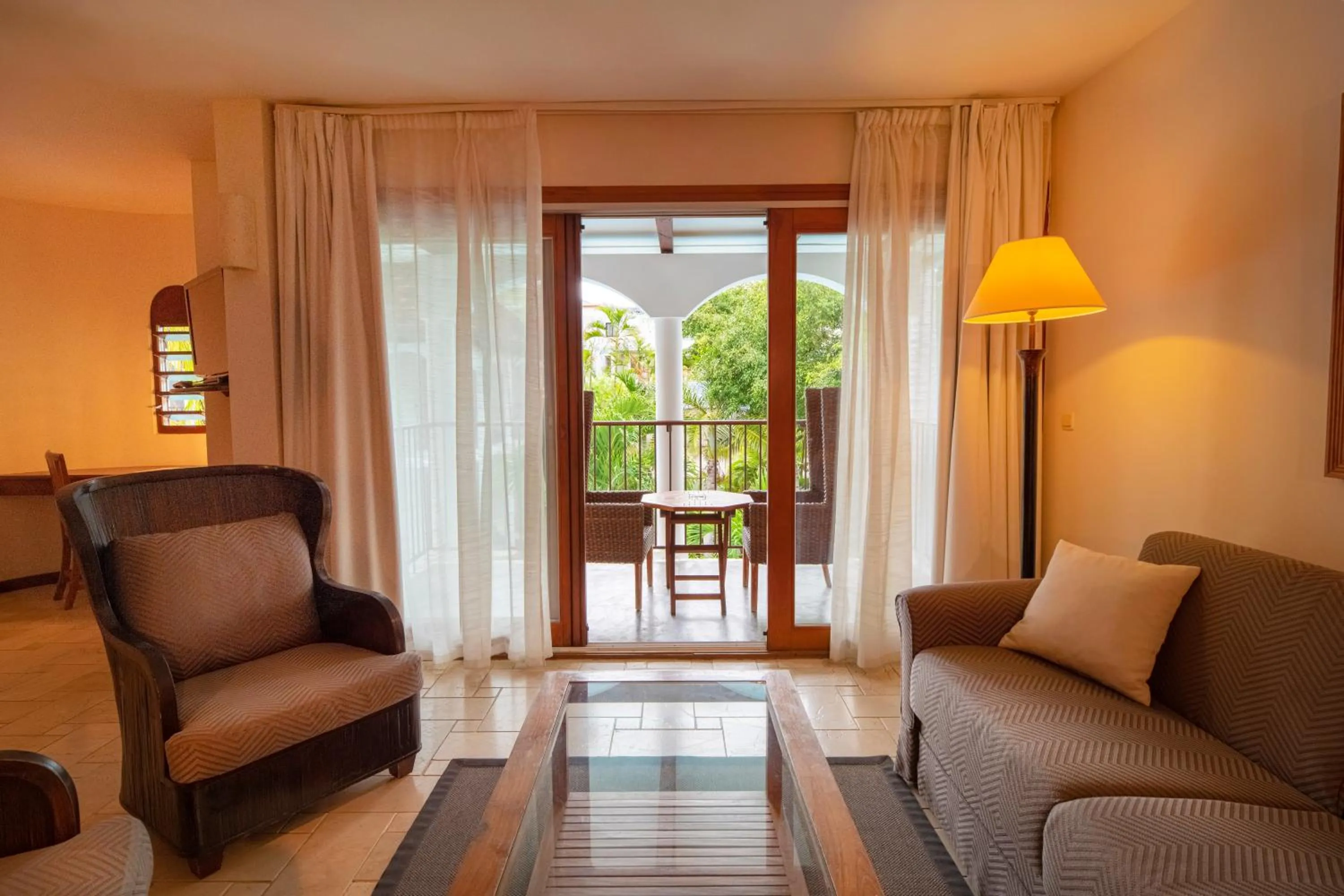 Balcony/Terrace in Le Saint Alexis **** Hotel & Spa