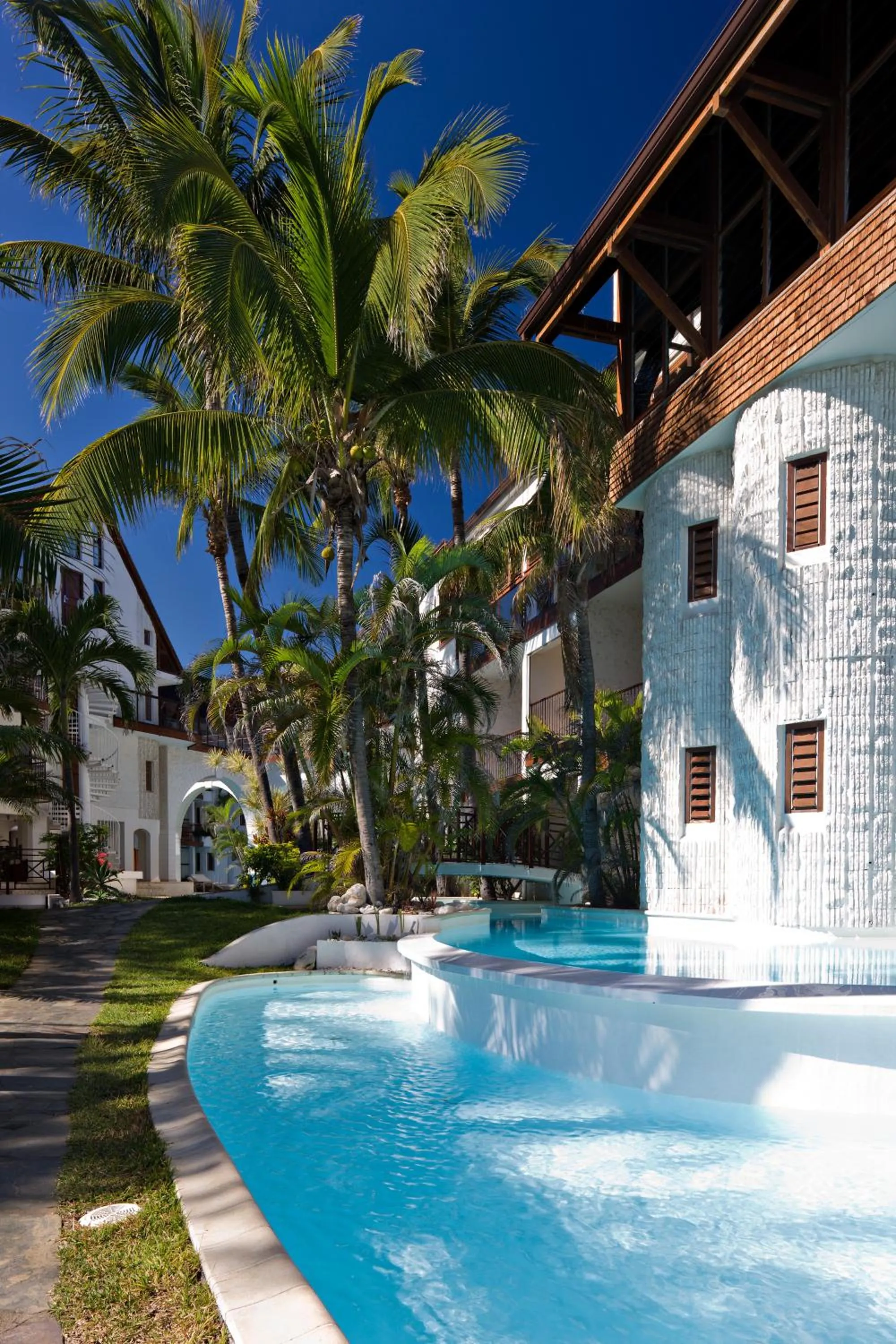 Swimming pool in Le Saint Alexis **** Hotel & Spa