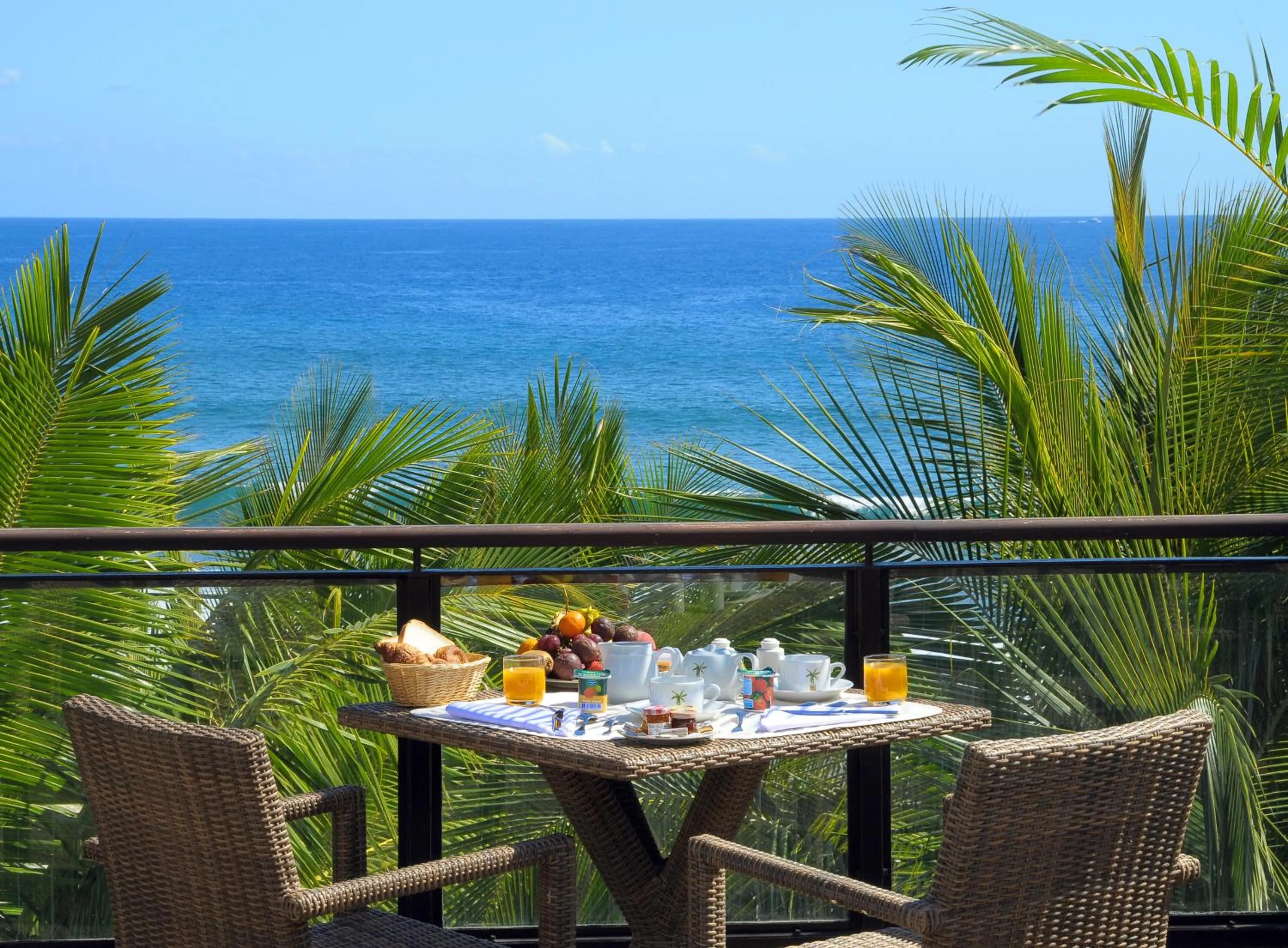 Patio in Le Saint Alexis **** Hotel & Spa